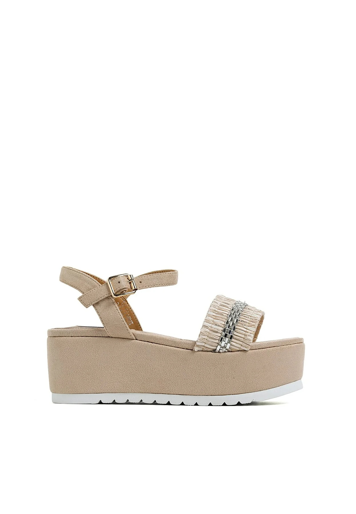 Sandali platform con fascia gioiello ZM9427 - Image 16