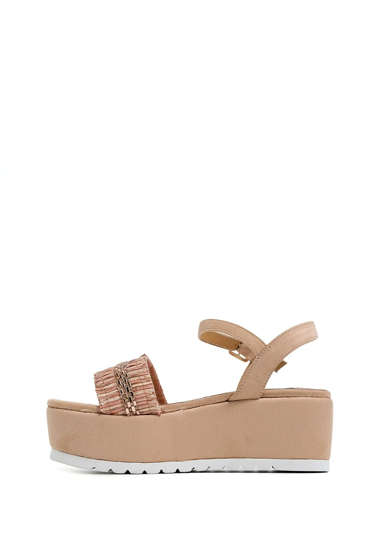 Sandali platform con fascia gioiello ZM9427 - Image 9