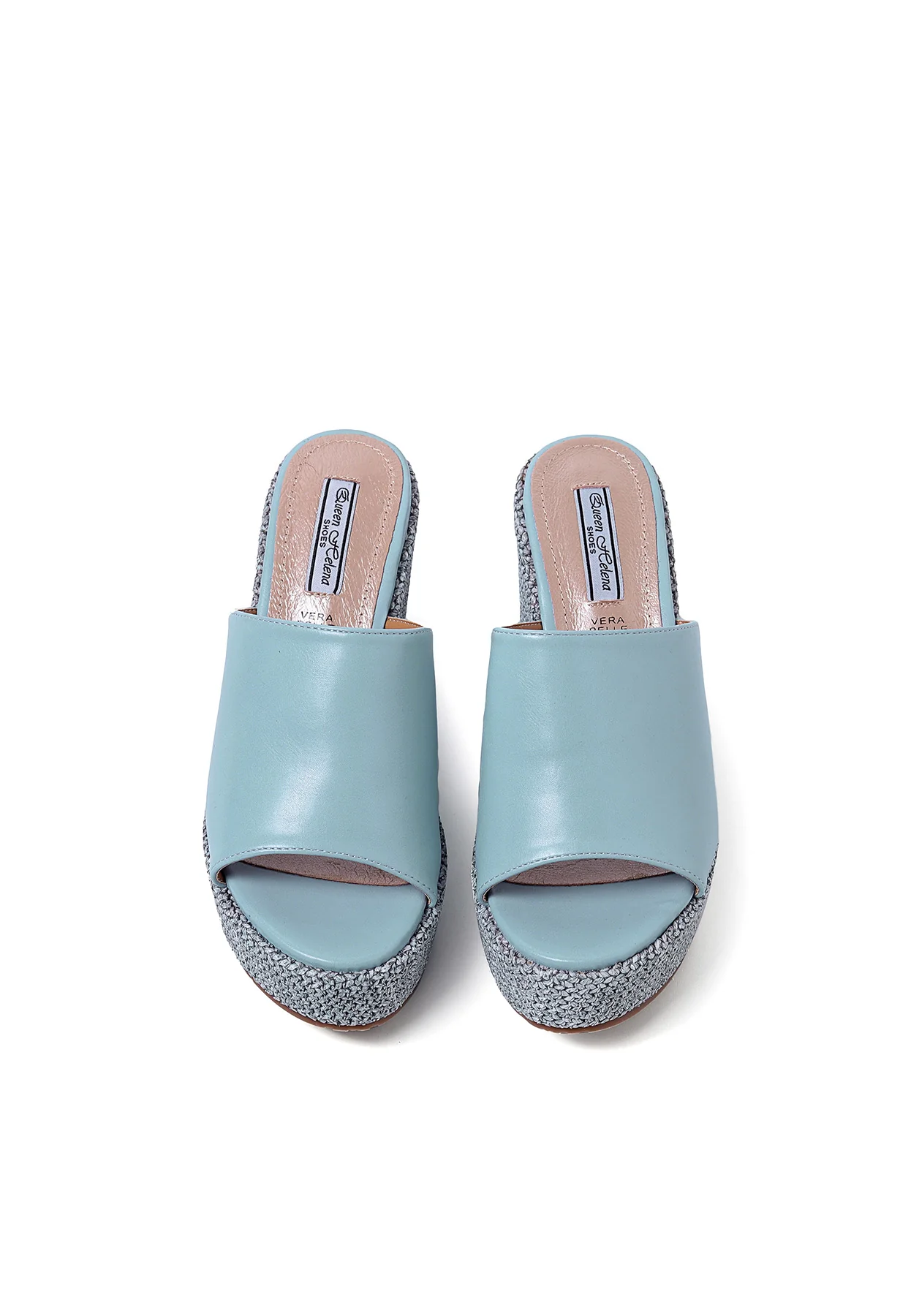 Sandali con zeppa strass e fascia grande ZM9444A - Image 12
