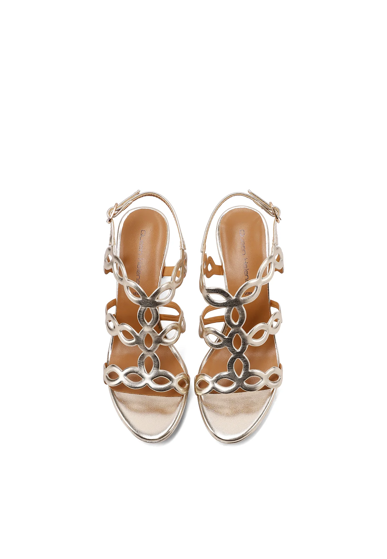 Sandali donna platform con fasce traforate ZM11021 - Image 22