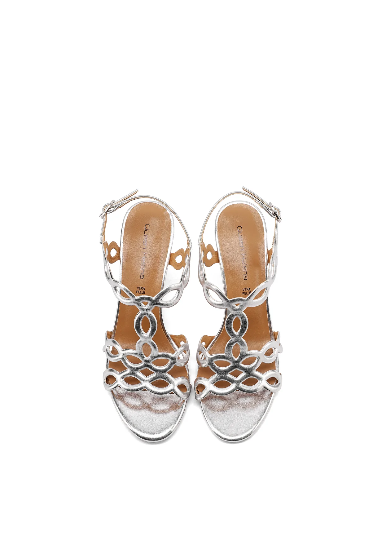 Sandali donna eleganti con fasce sagomate ZM11028 - Image 6