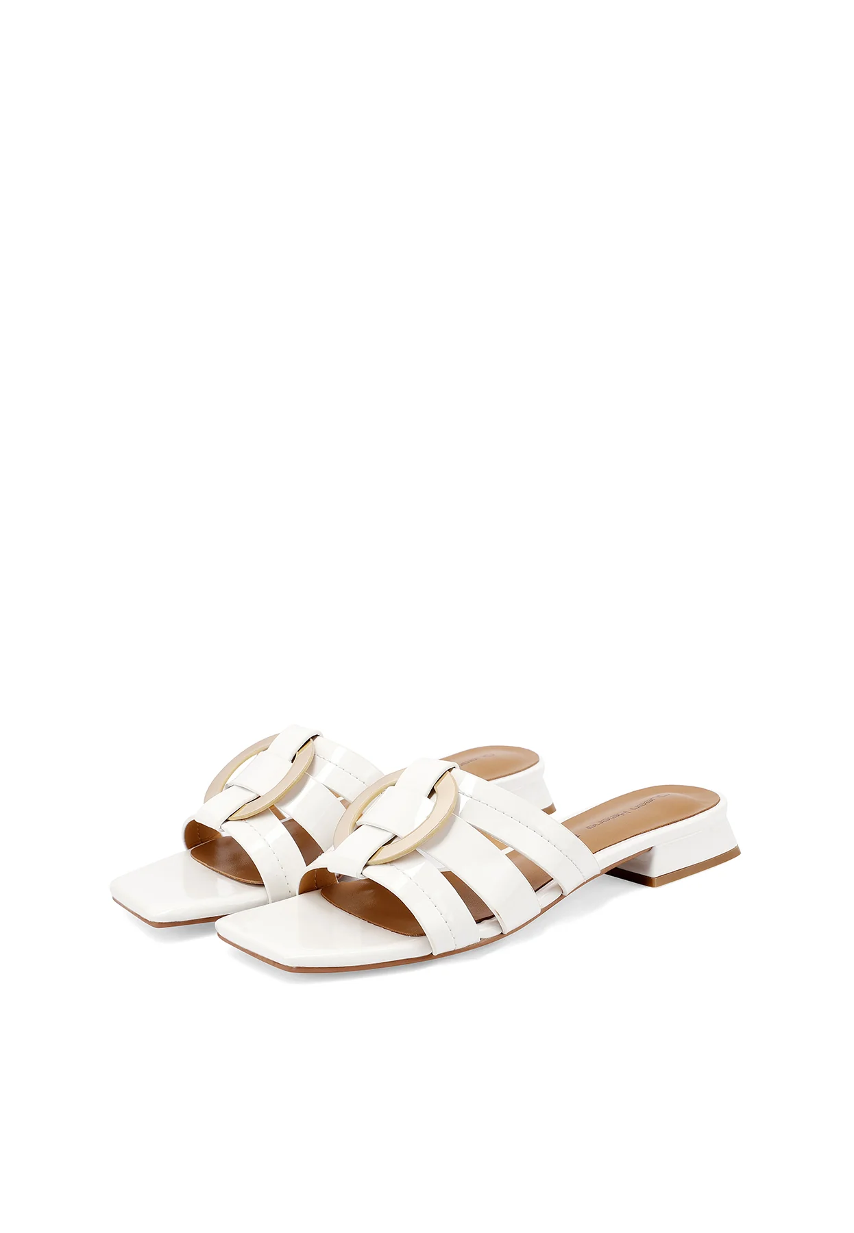 Sandali donna flat con fascette eleganti ZM11040 - Image 20
