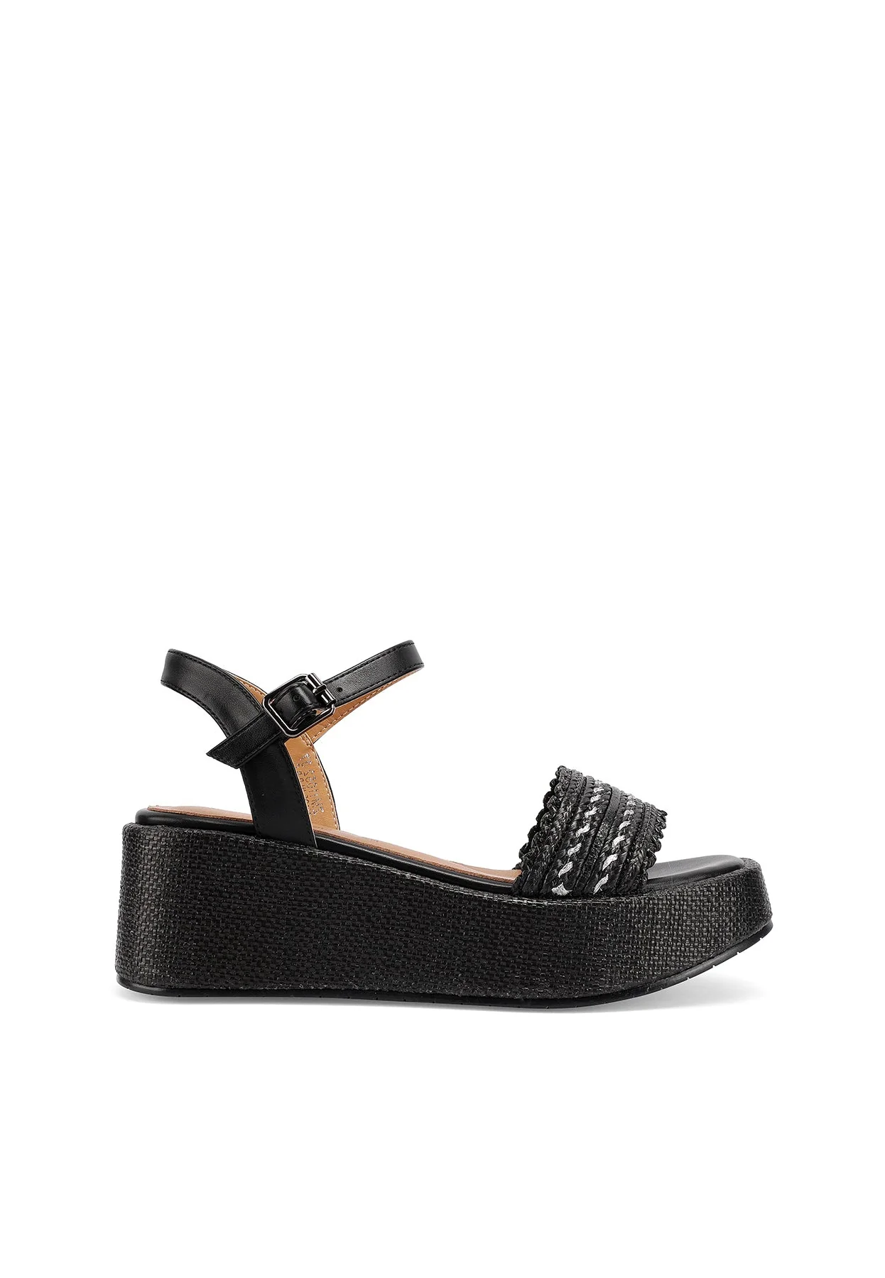 Sandali donna platform con fascia intrecciata ZM11052 - Image 10