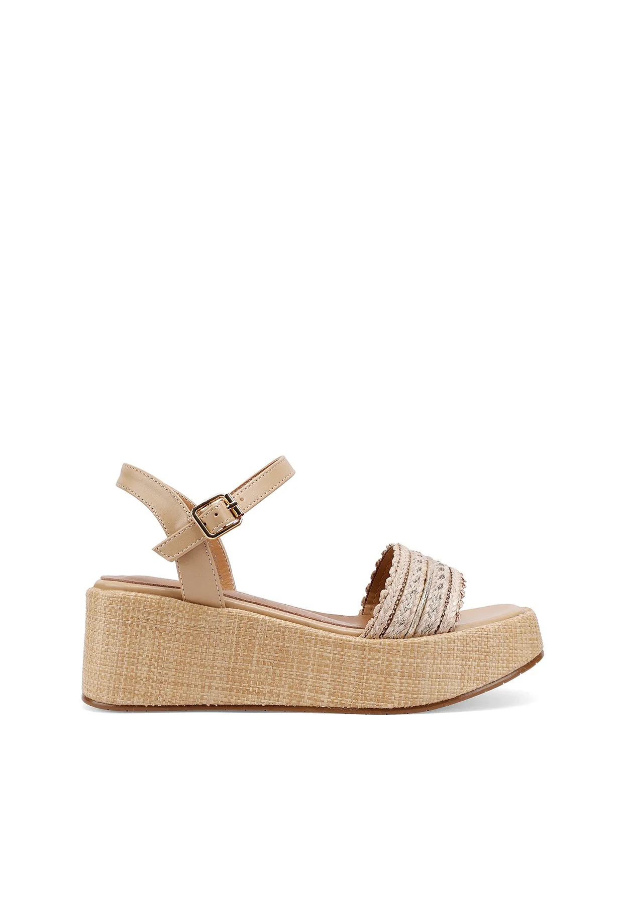 Sandali donna platform con fascia intrecciata ZM11052 - Image 18