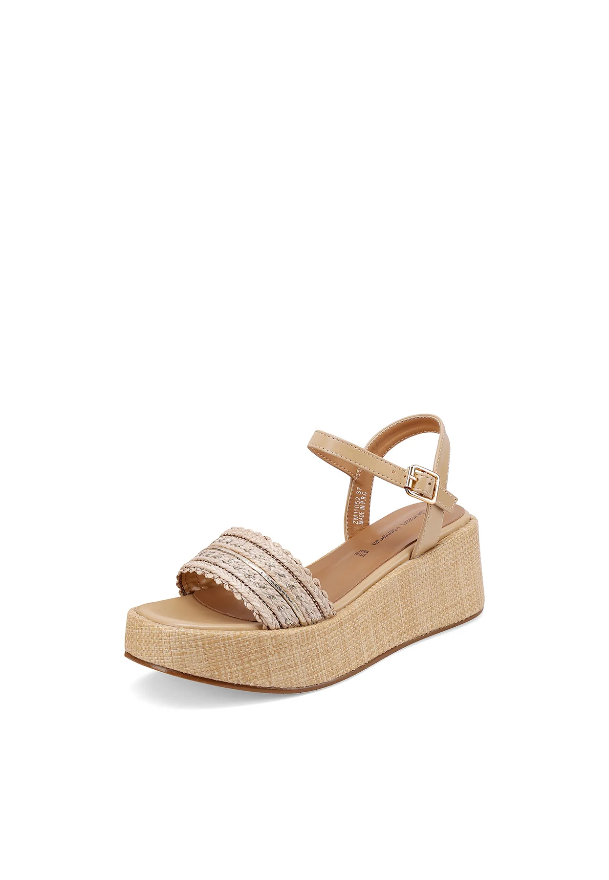 Sandali donna platform con fascia intrecciata ZM11052 - Image 19