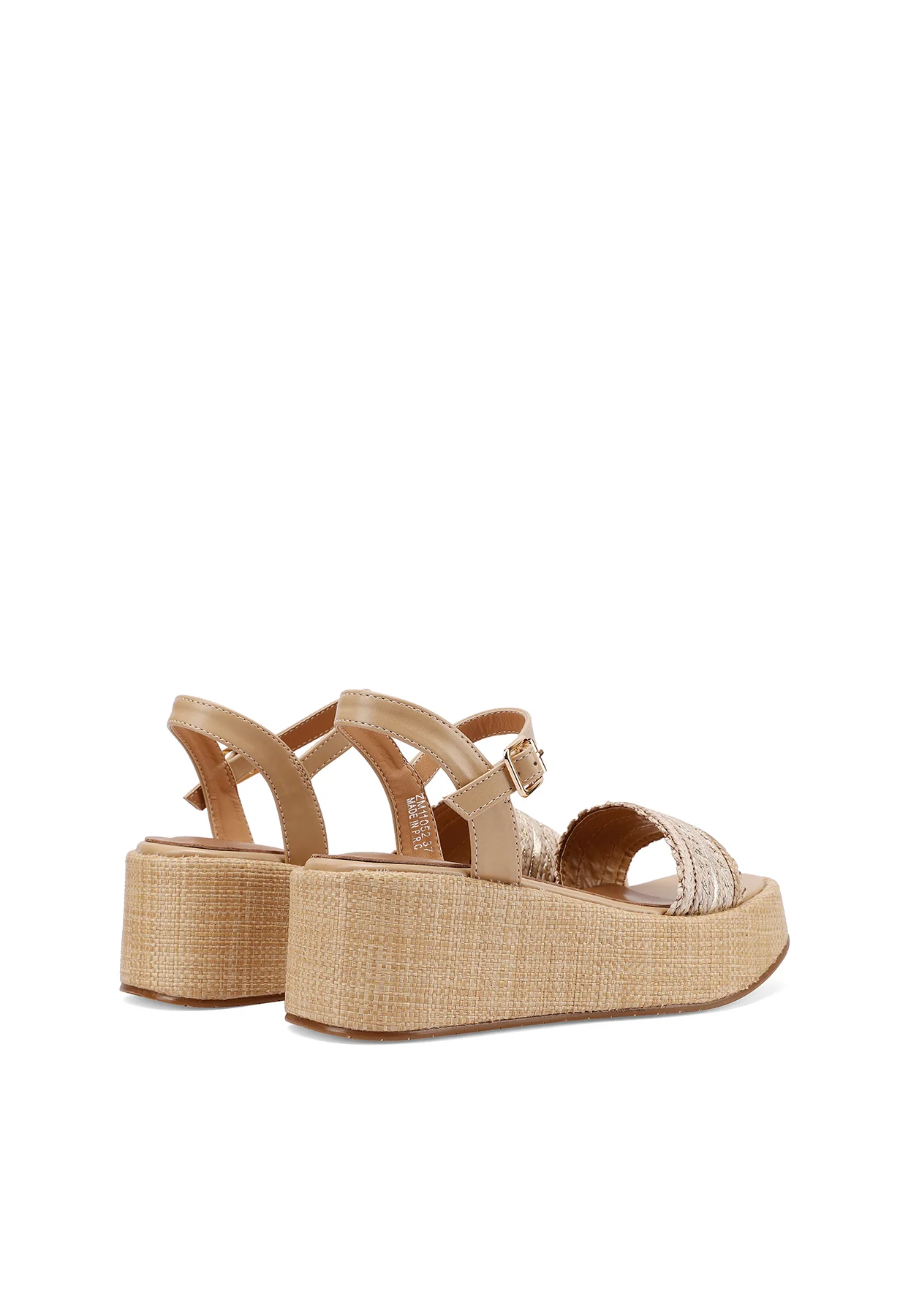 Sandali donna platform con fascia intrecciata ZM11052 - Image 21