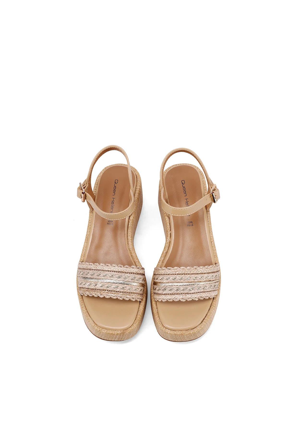 Sandali donna platform con fascia intrecciata ZM11052 - Image 22