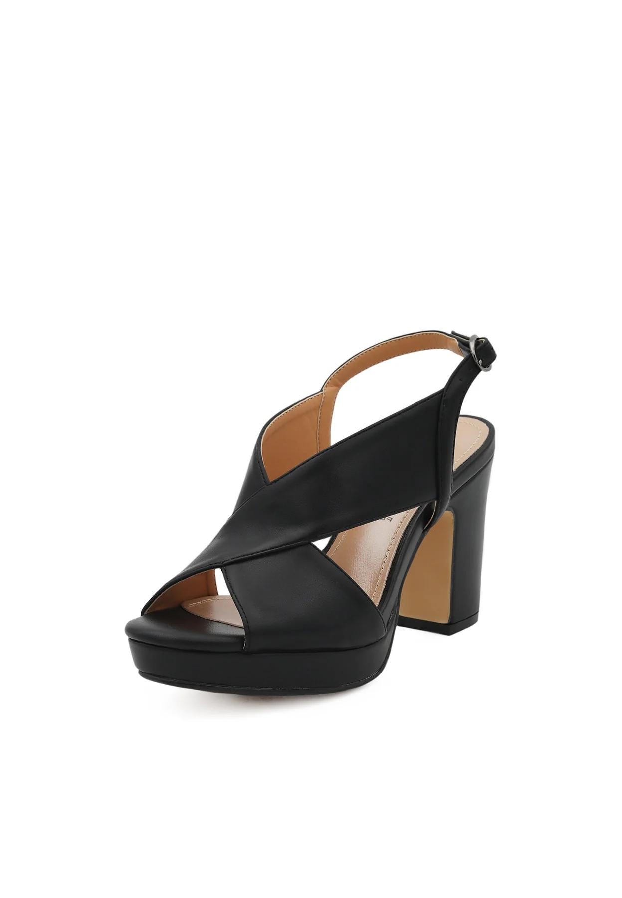 Sandali eleganti con plateau e fasce incrociate ZM9106 - Image 10