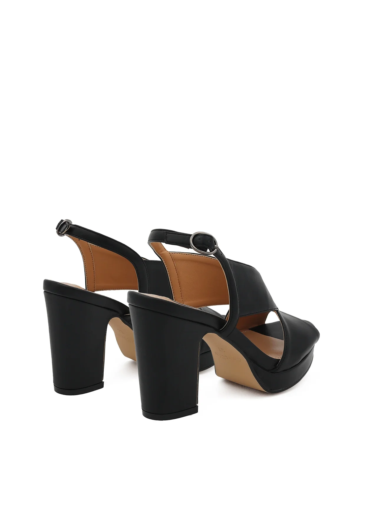 Sandali eleganti con plateau e fasce incrociate ZM9106 - Image 12