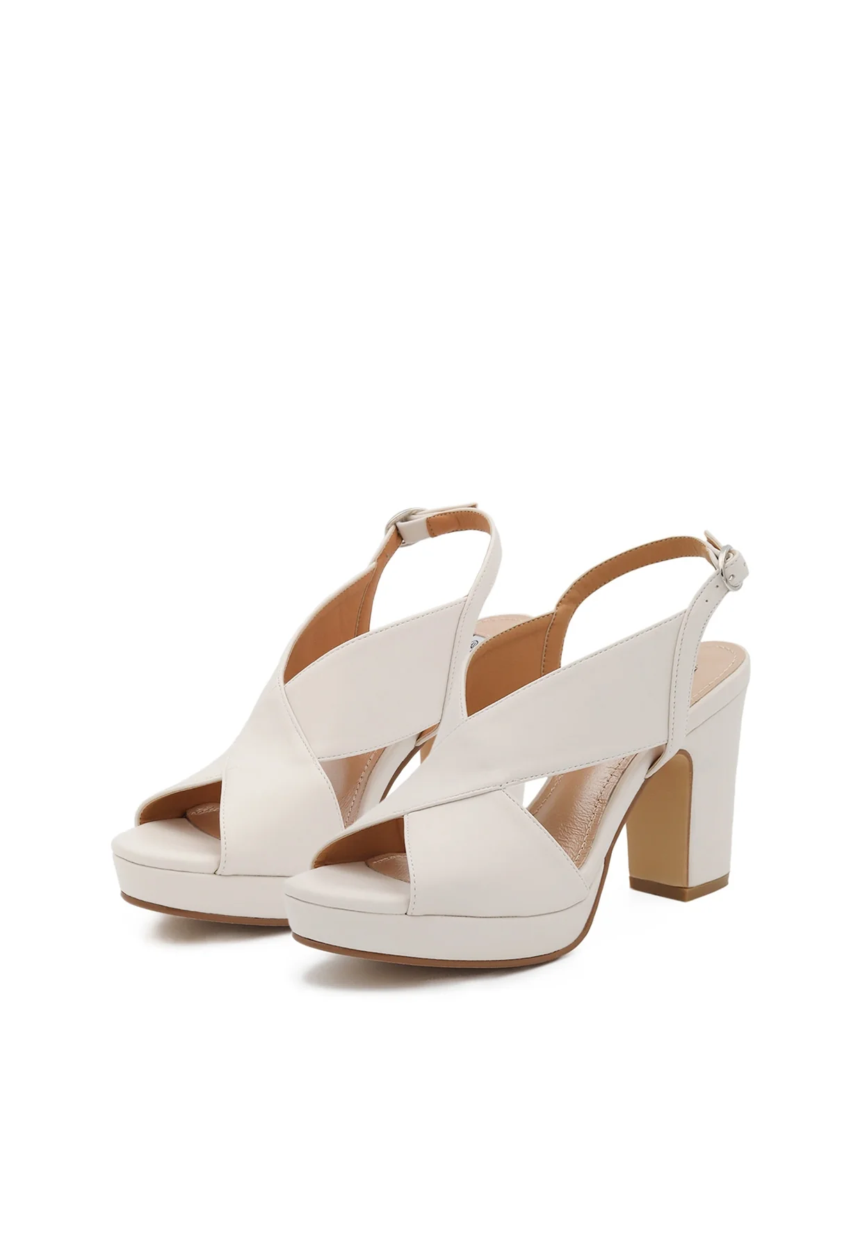 Sandali eleganti con plateau e fasce incrociate ZM9106 - Image 19