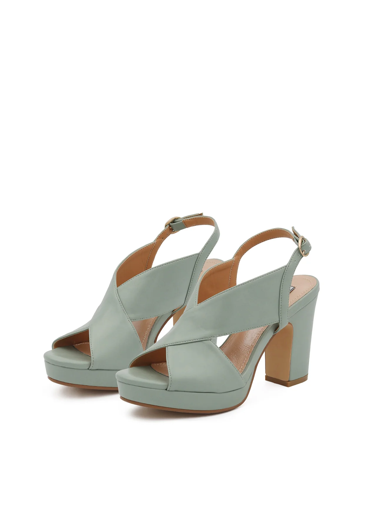 Sandali eleganti con plateau e fasce incrociate ZM9106 - Image 25