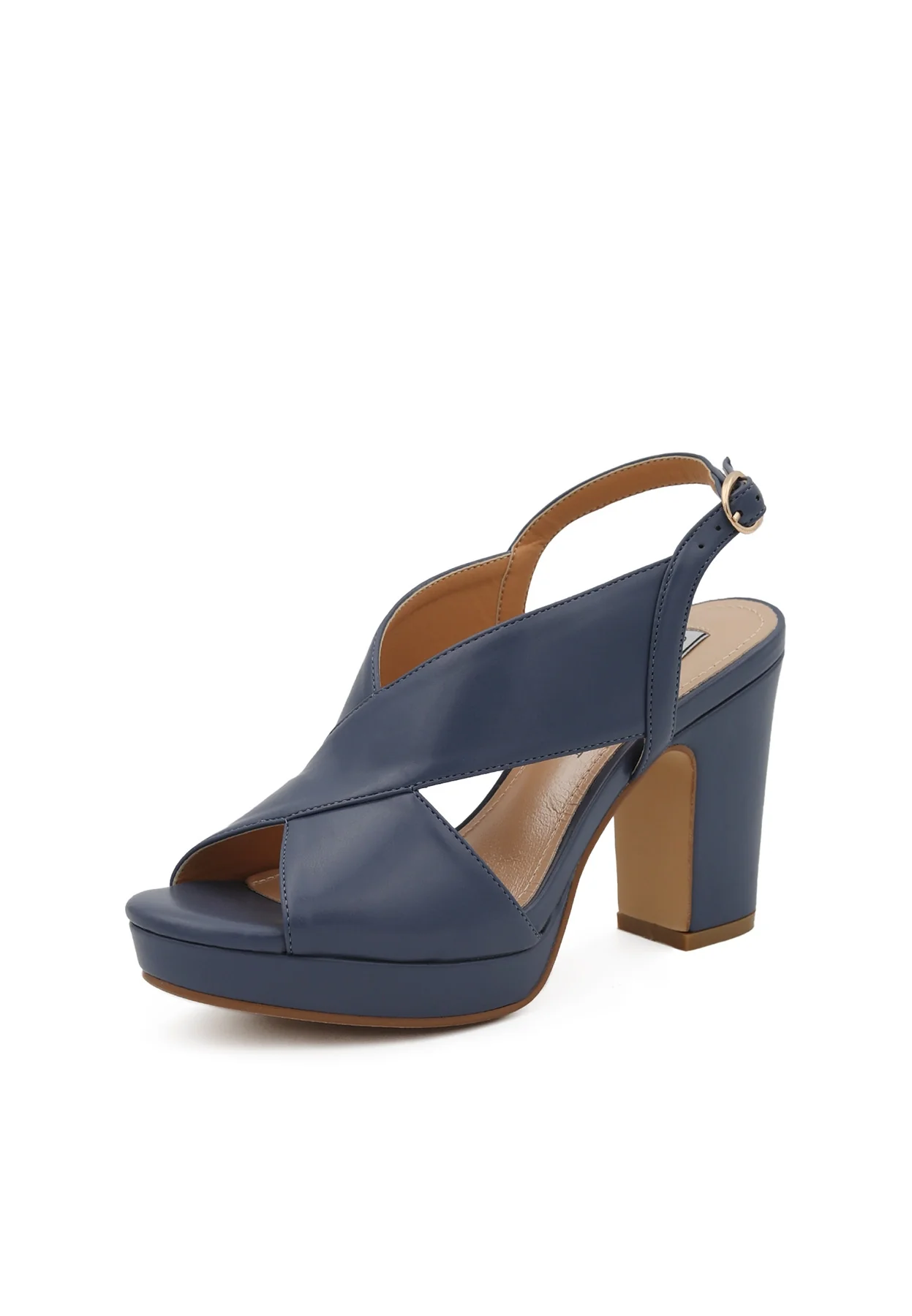 Sandali eleganti con plateau e fasce incrociate ZM9106 - Image 3
