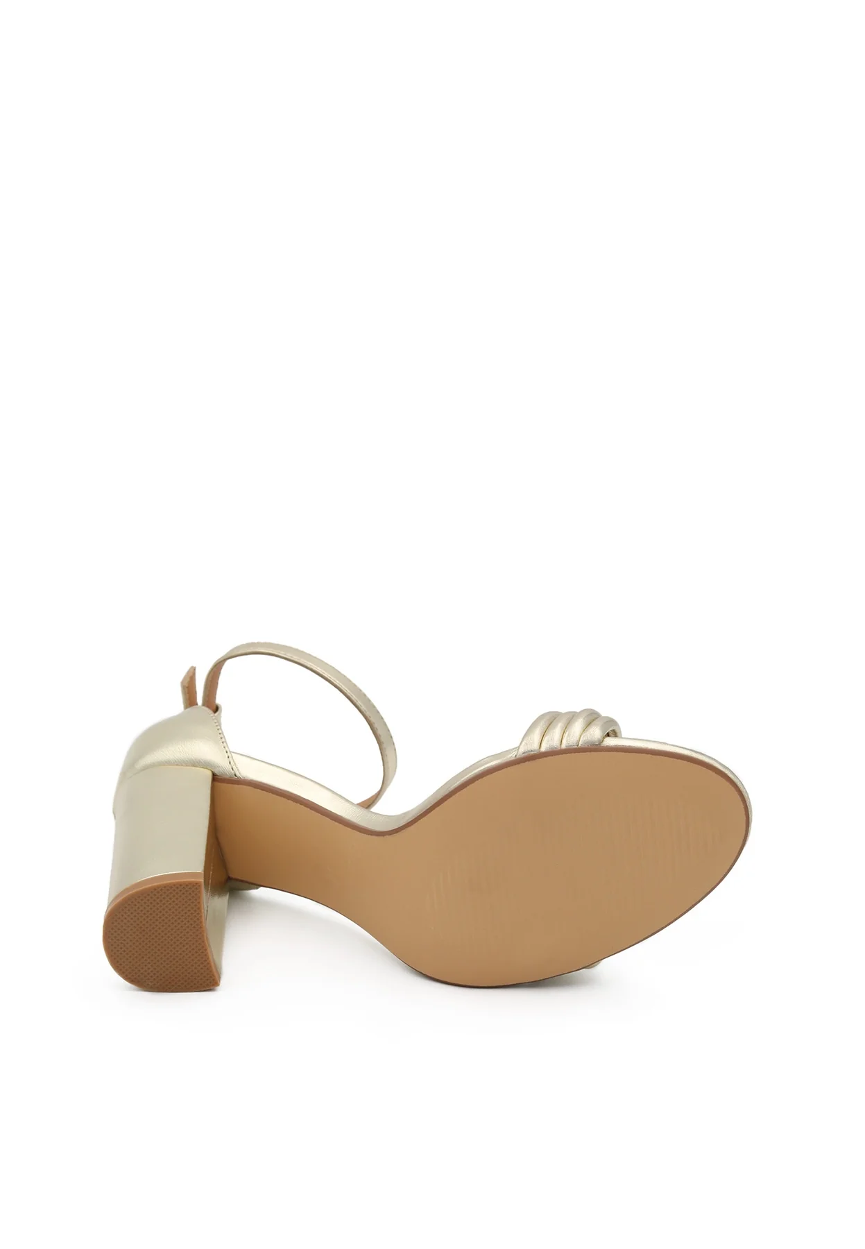 Sandali eleganti con nodo frontale e tacco largo ZM9330 - Image 12