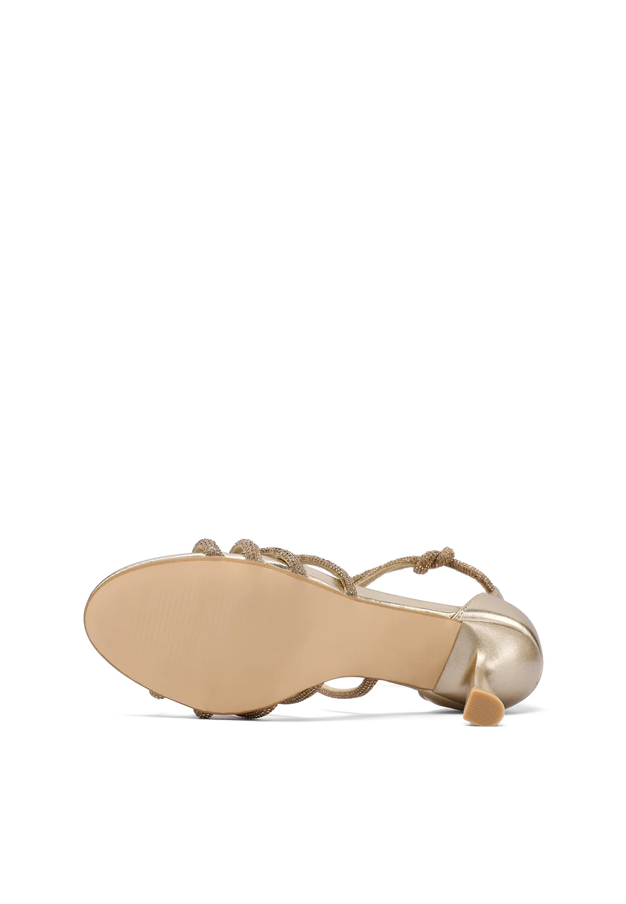 Sandali gioiello incrociati con strass e tacco sagomato ZM9603 - Image 16