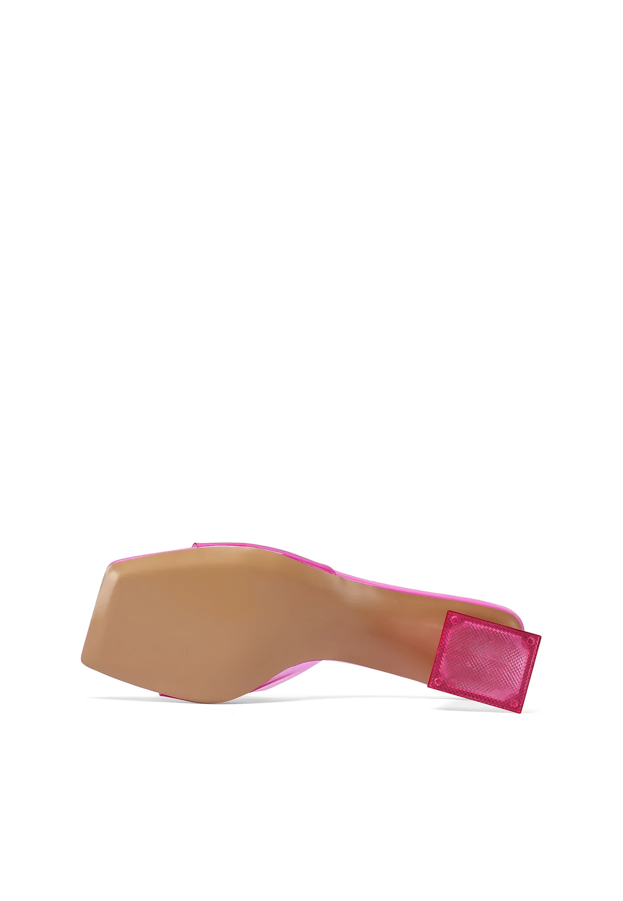 Sandali mule con tacco geometrico trasparente ZM9604 - Image 13