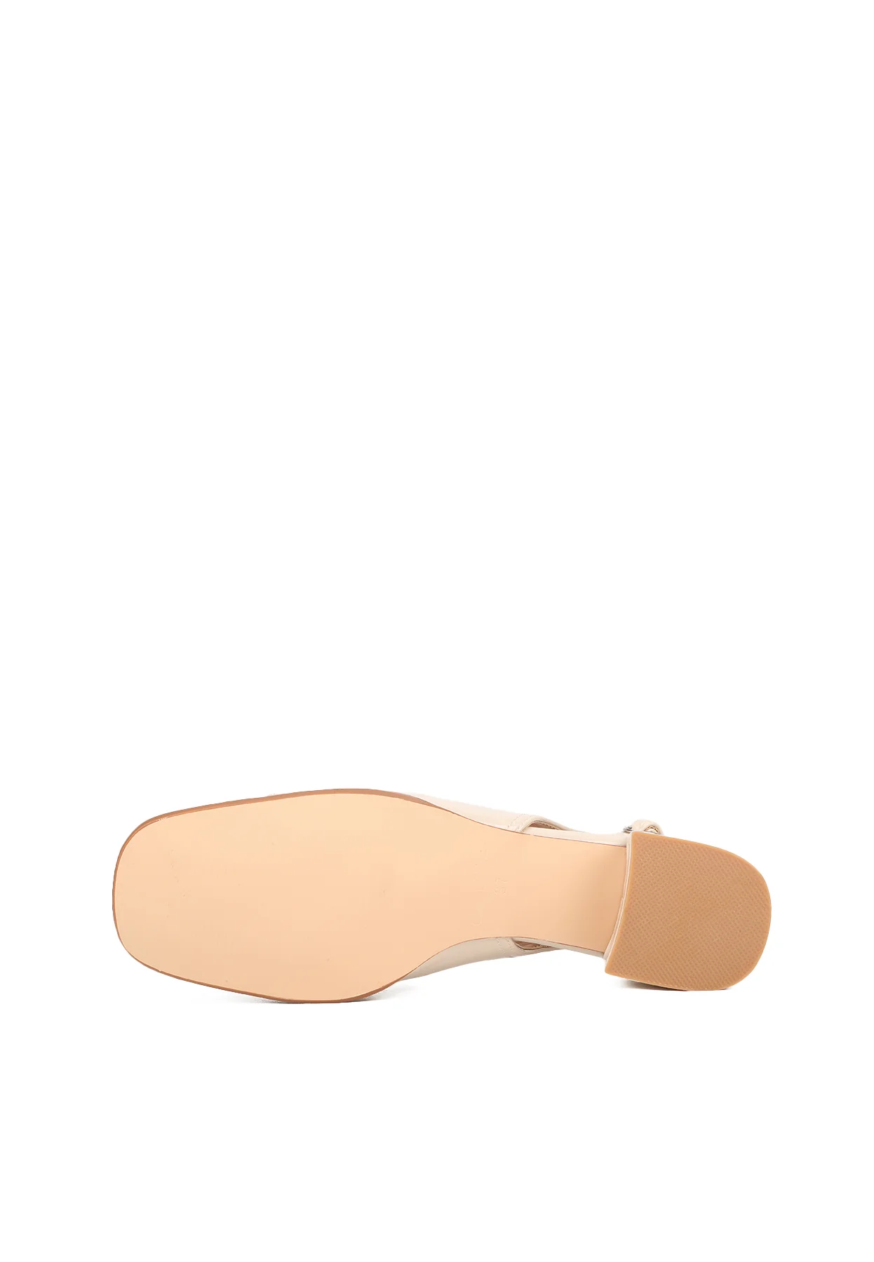 Décolleté slingback lucide con morsetto e tacco basso ZM9618 - Image 11