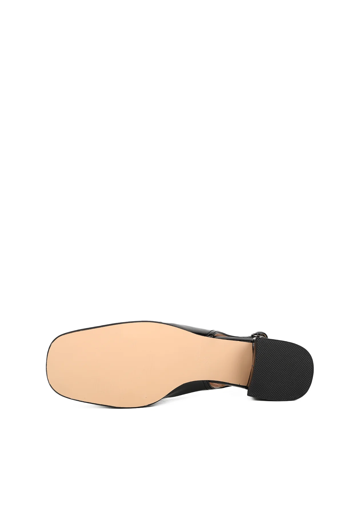 Décolleté slingback lucide con morsetto e tacco basso ZM9618 - Image 19
