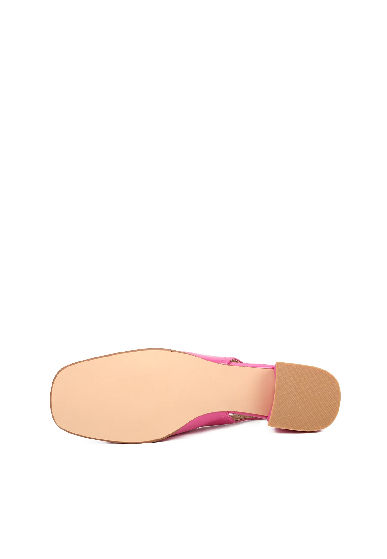 Décolleté slingback lucide con morsetto e tacco basso ZM9618 - Image 4