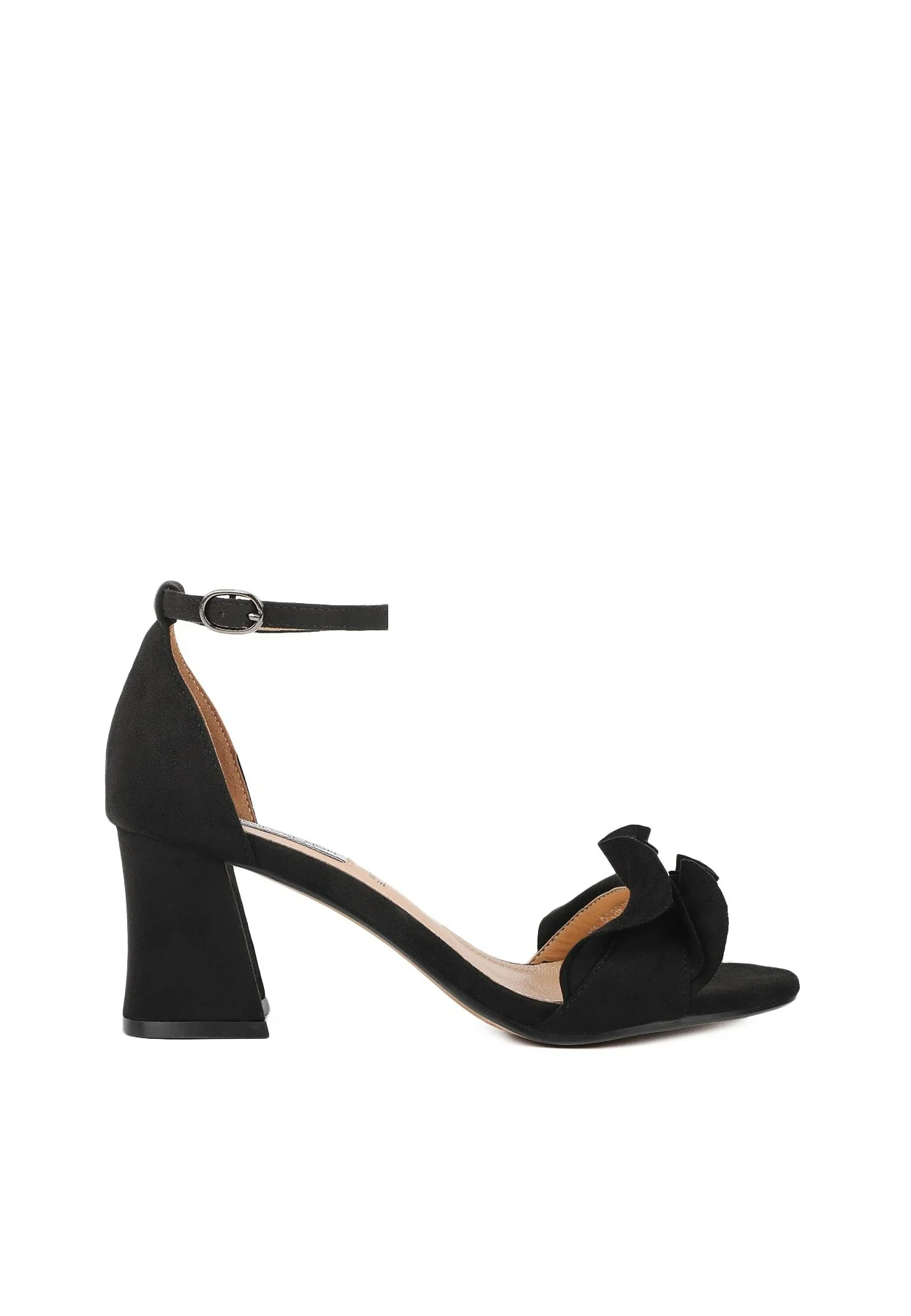 Sandali eleganti con fiocco frontale e tacco largo ZM9629 - Image 2