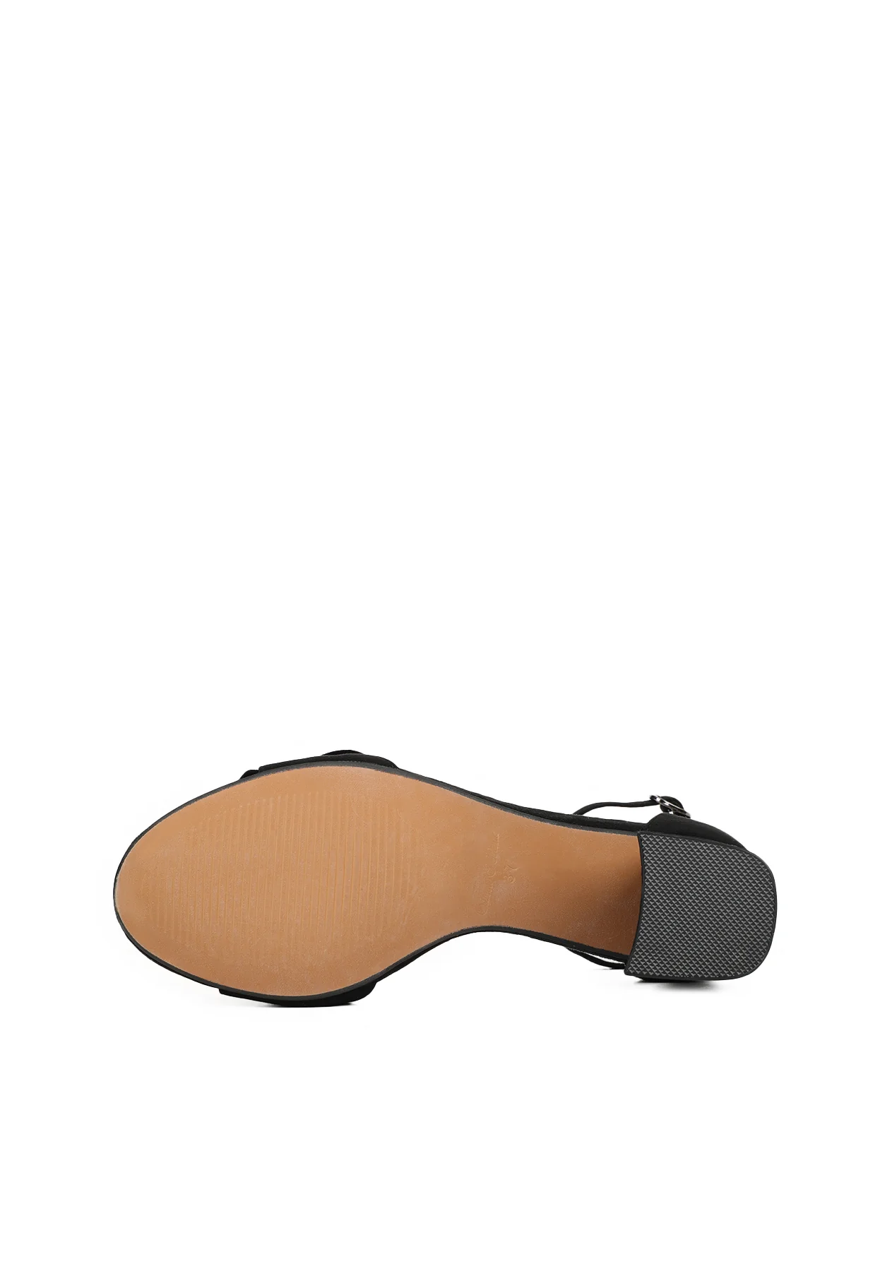 Sandali eleganti con fiocco frontale e tacco largo ZM9629 - Image 6