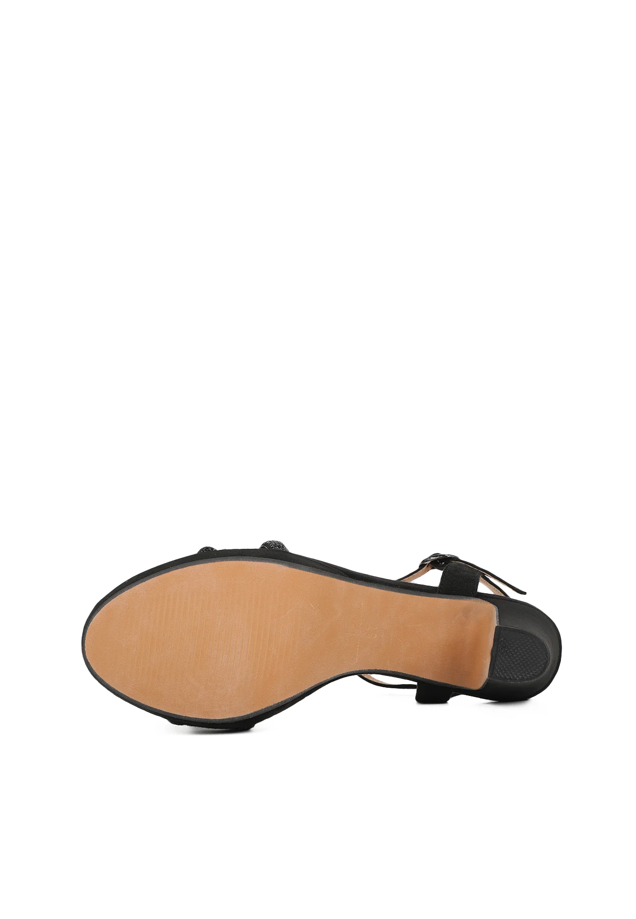 Sandali eleganti con intreccio glitter e tacco sottile ZM9636 - Image 6