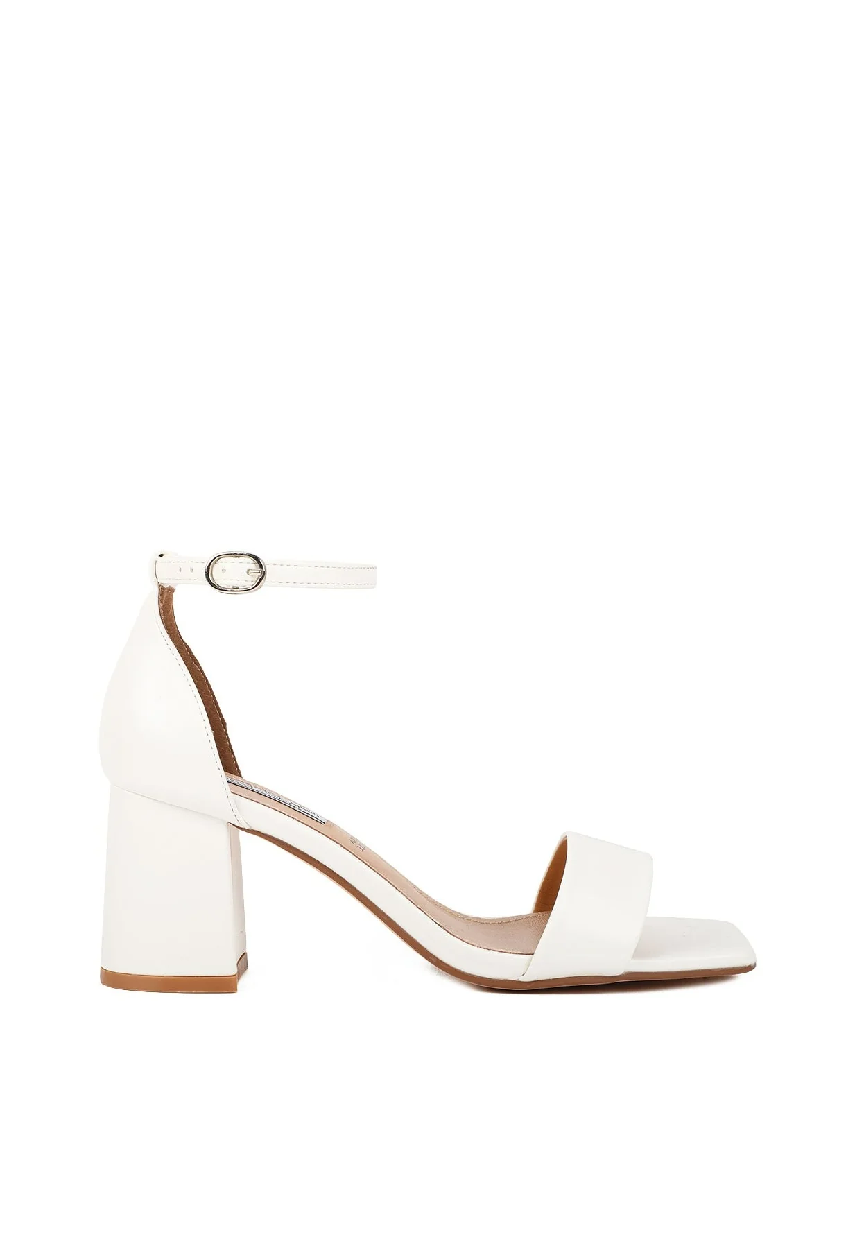 Sandali minimal con cinturino sottile e tacco largo ZM9647 - Image 2
