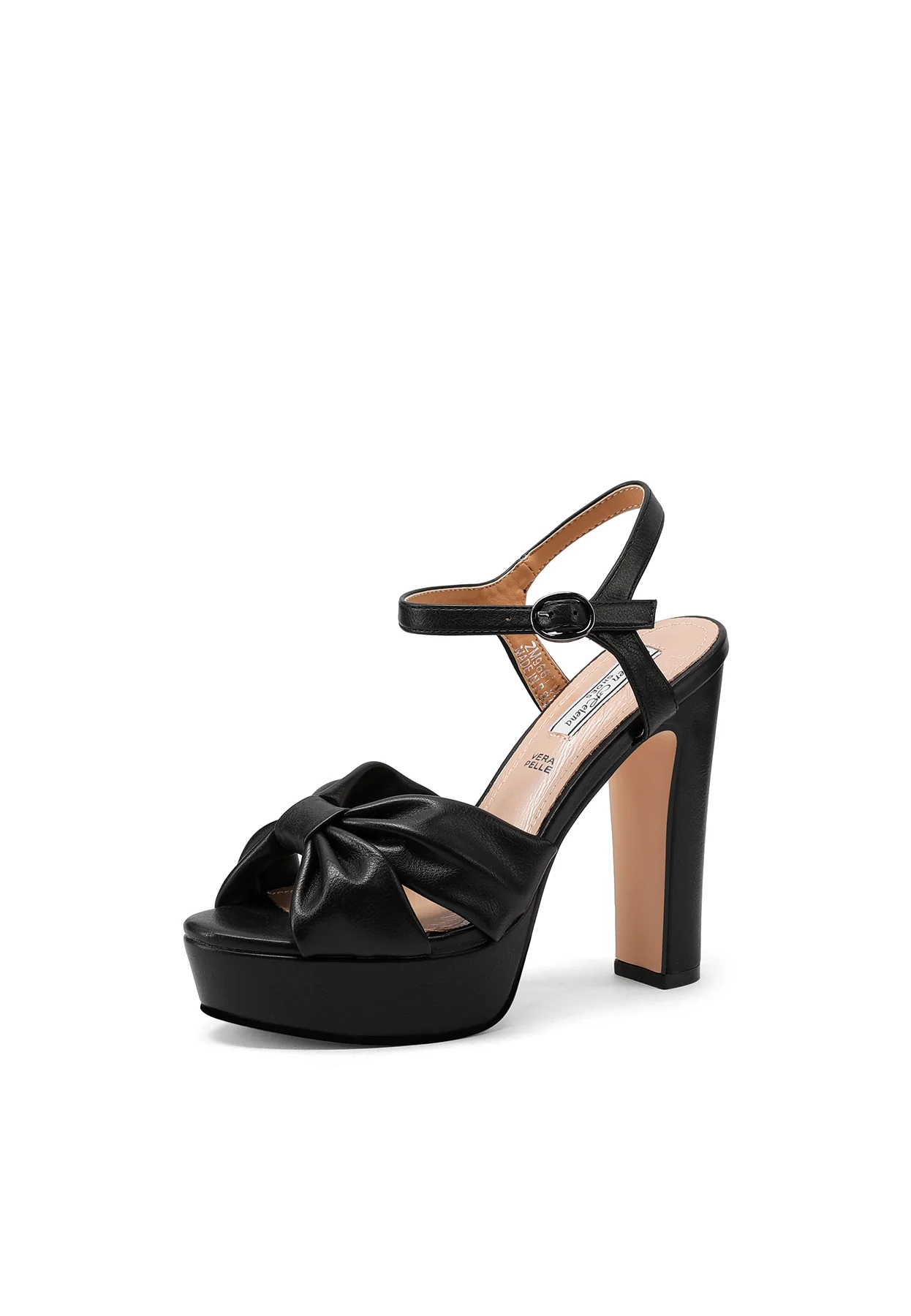 Sandali platform alti con fiocco frontale ZM9661 - Image 10