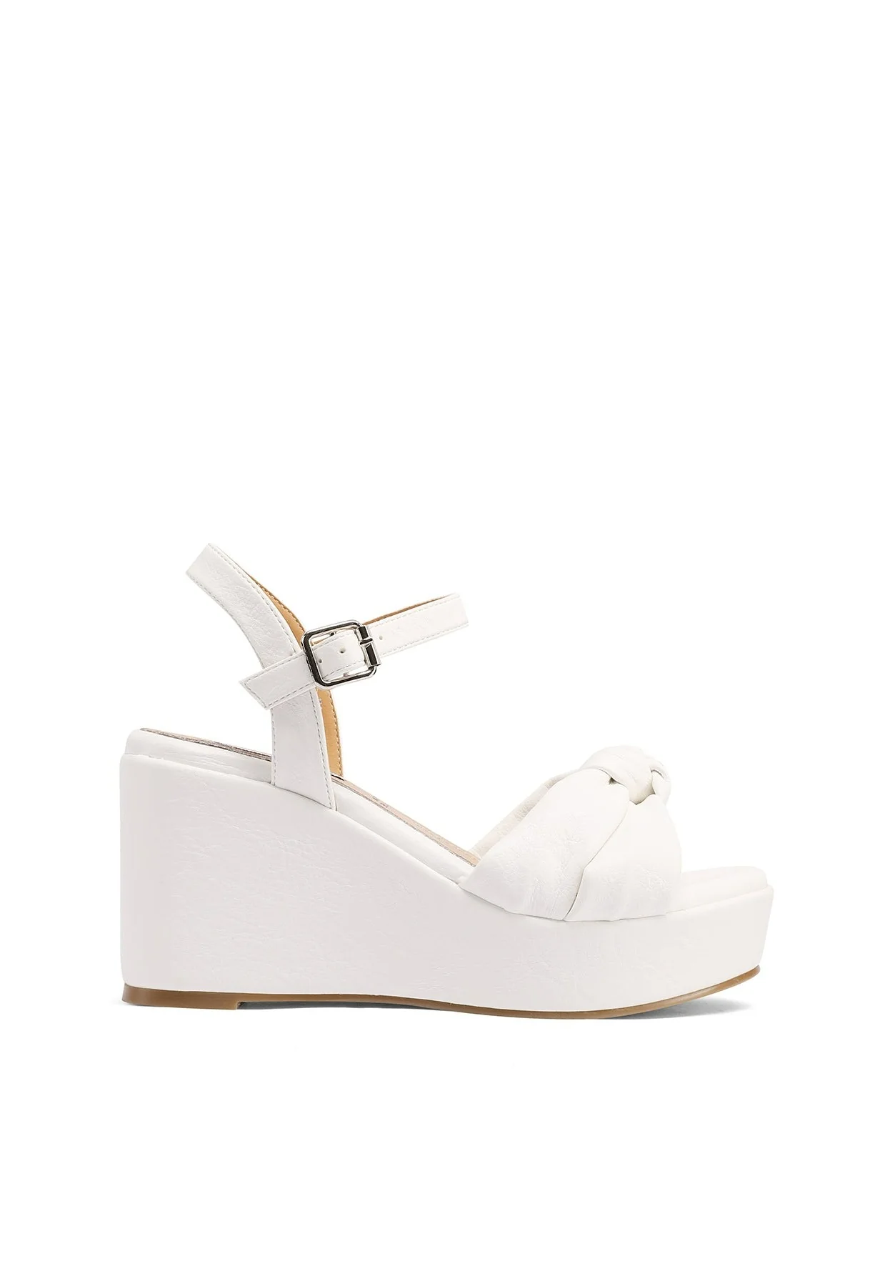 Sandali con zeppa platform e fascia intrecciata ZM9695 - Image 16