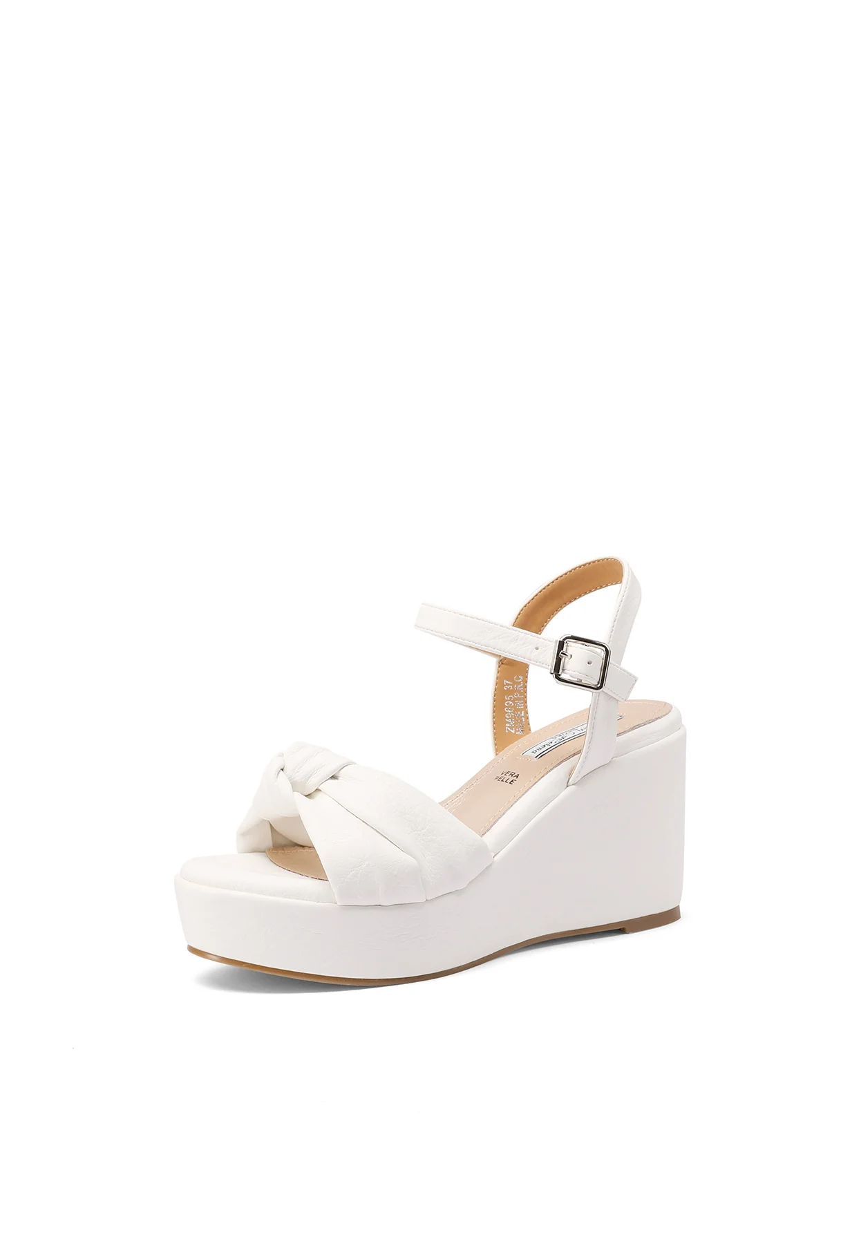 Sandali con zeppa platform e fascia intrecciata ZM9695 - Image 17