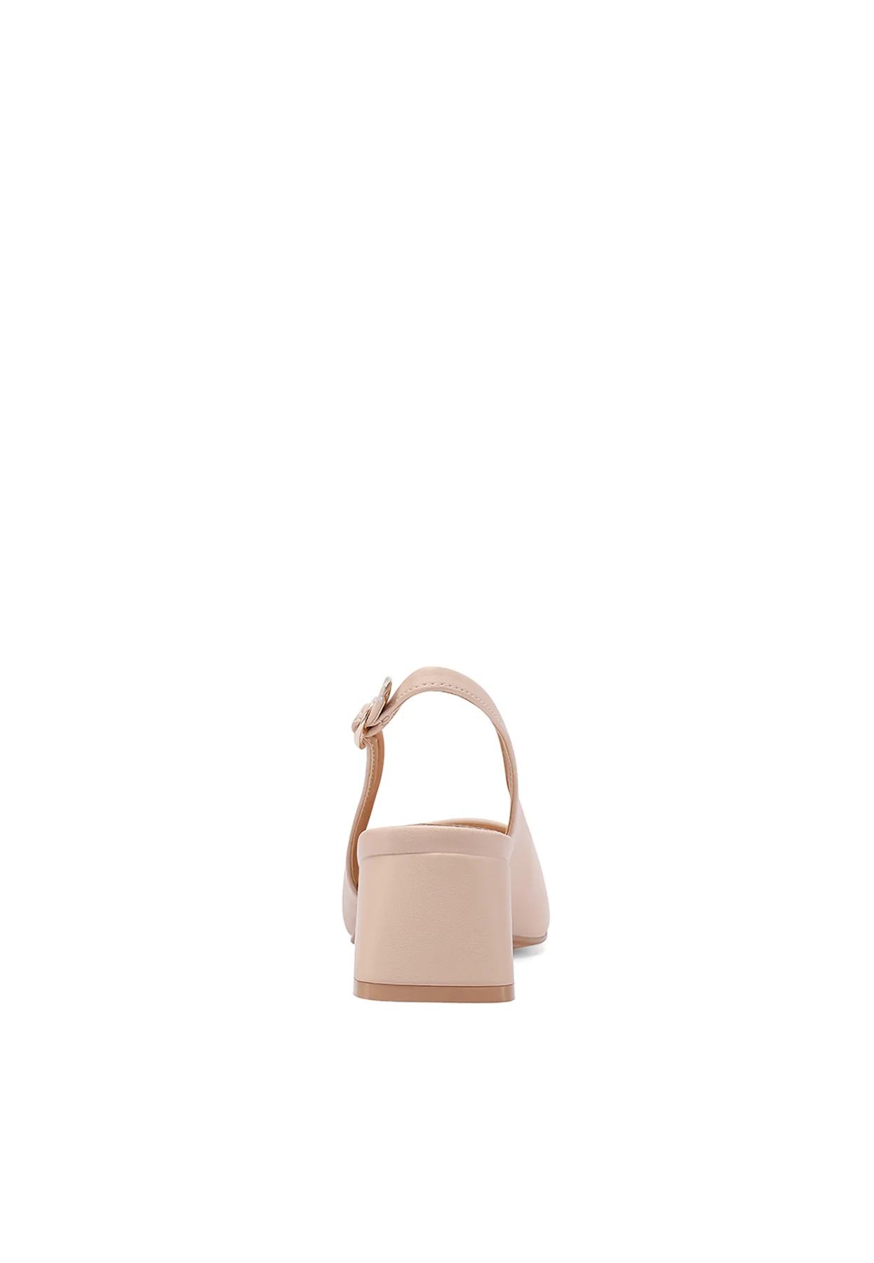 Decollete slingback bicolor con punta a contrasto ZM9701 - Image 19