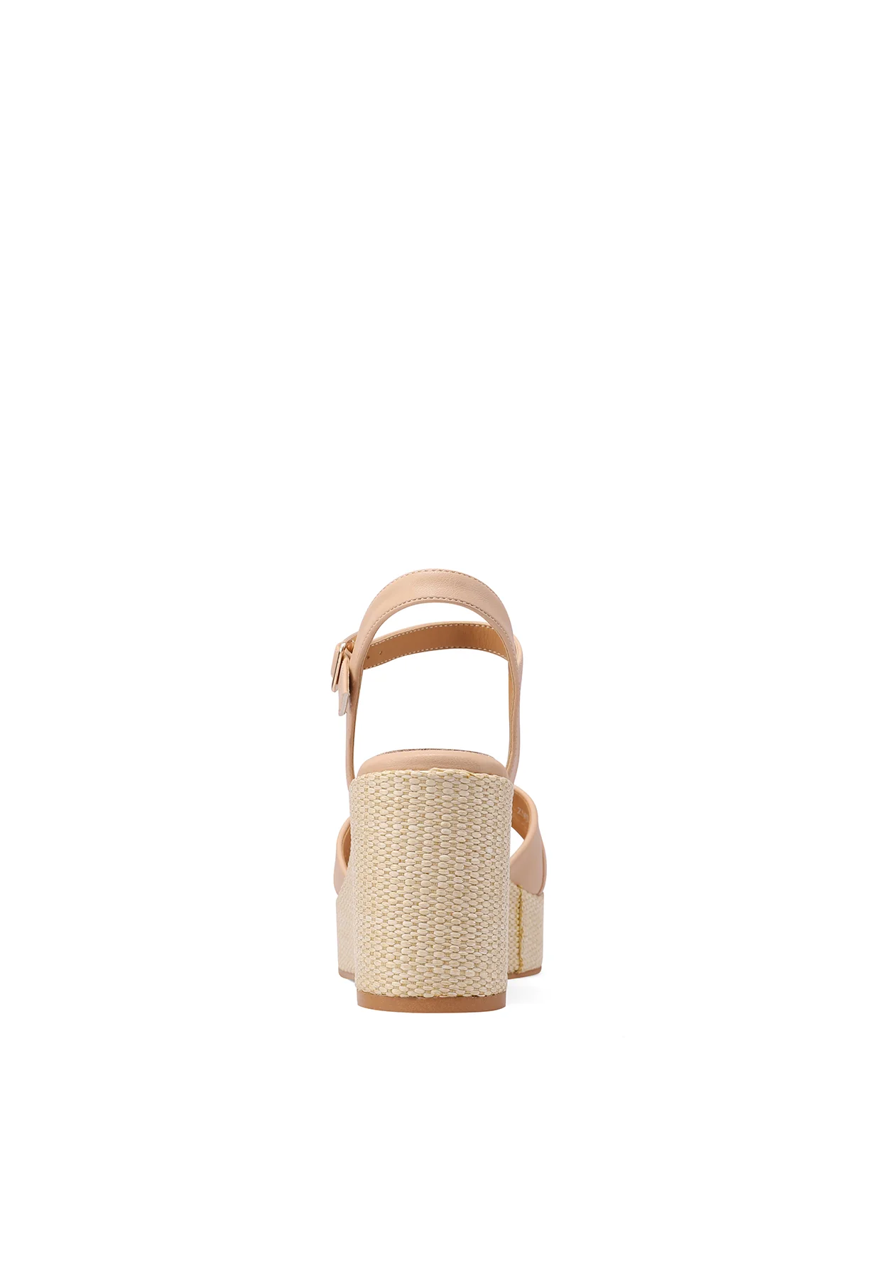 Sandali con zeppa texture intrecciata e fibbia decorativa ZM9726 - Image 19
