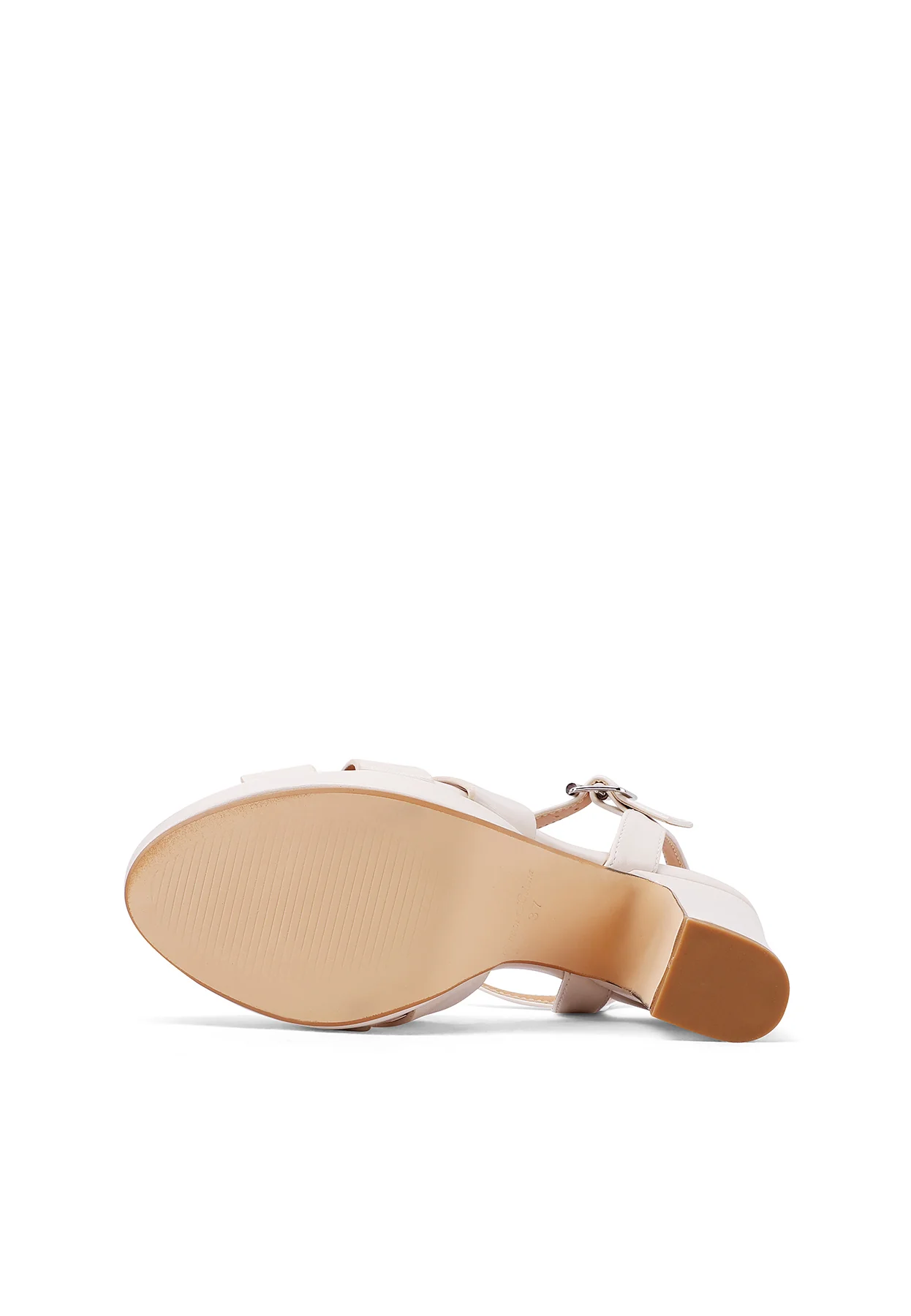 Sandali eleganti con tacco alto e plateau incrociato ZM9959 - Image 6