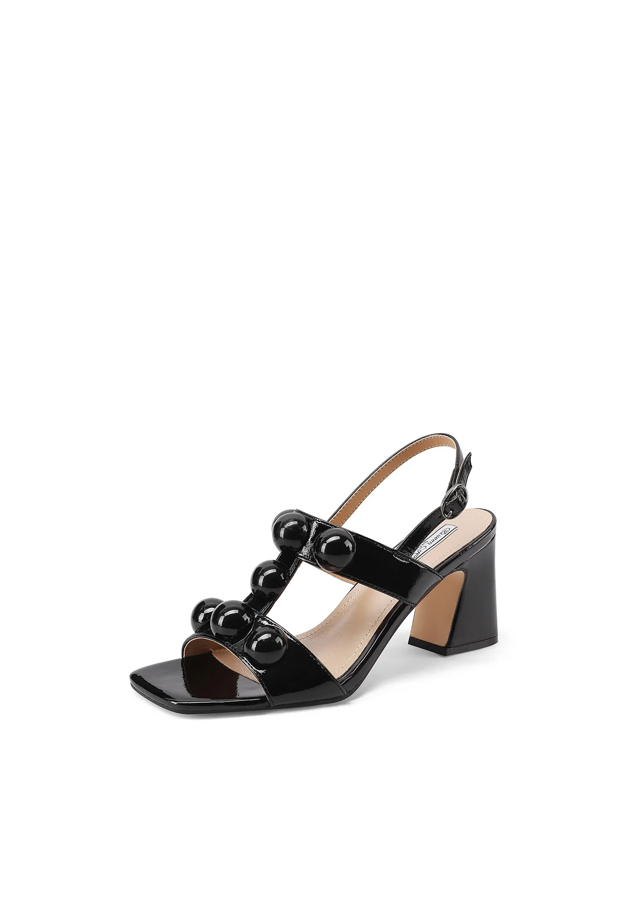 Sandali eleganti con tacco e dettagli a sfere ZM9964 - Image 10
