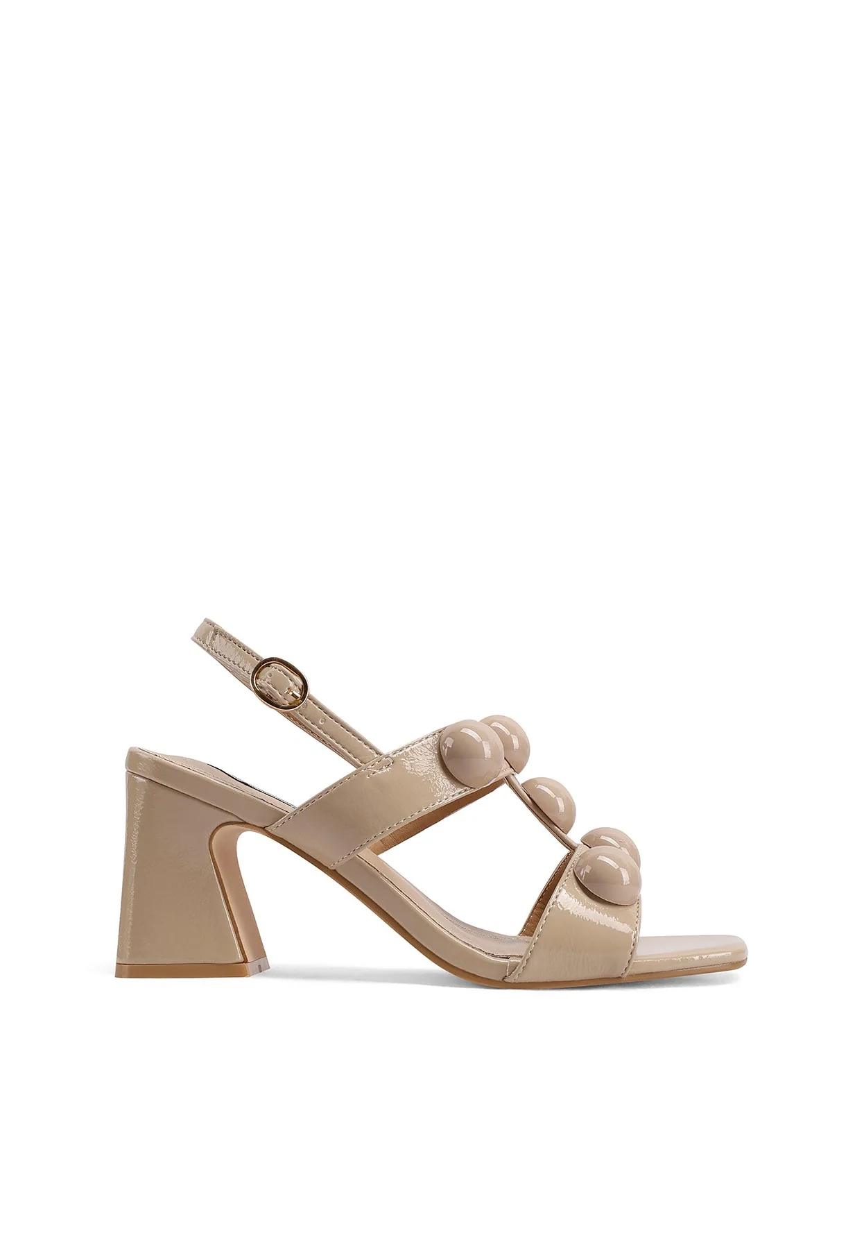 Sandali eleganti con tacco e dettagli a sfere ZM9964 - Image 16