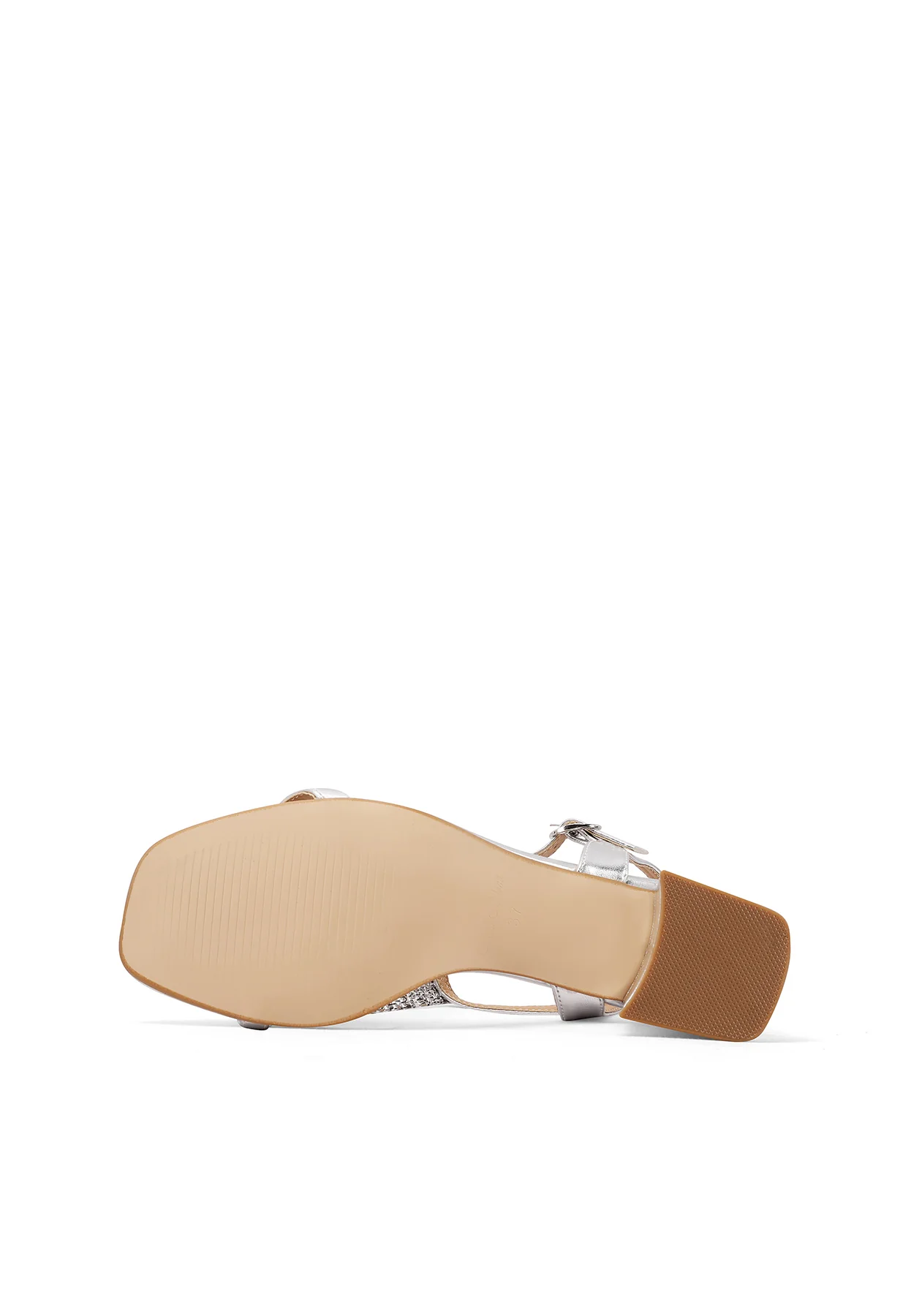 Sandali gioiello con tacco medio e rete luminosa ZM9988 - Image 6