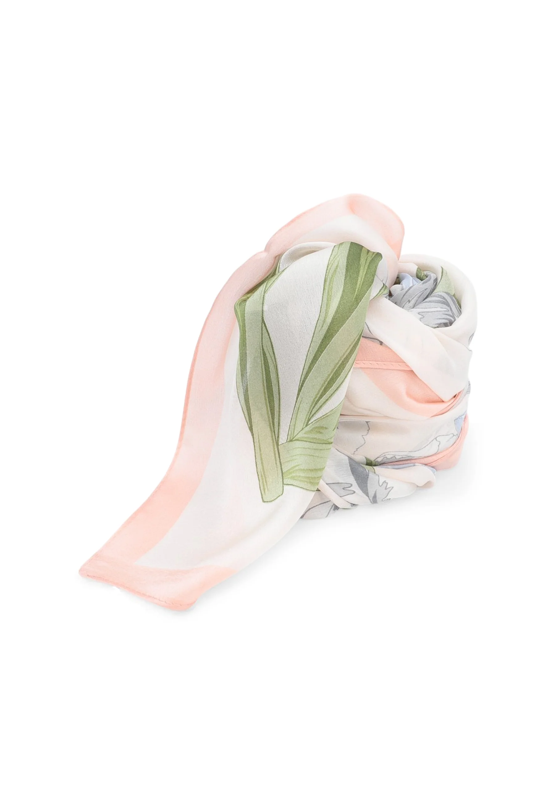 Foulard fantasia floreale leggero e raffinato SC14-1 - Image 3