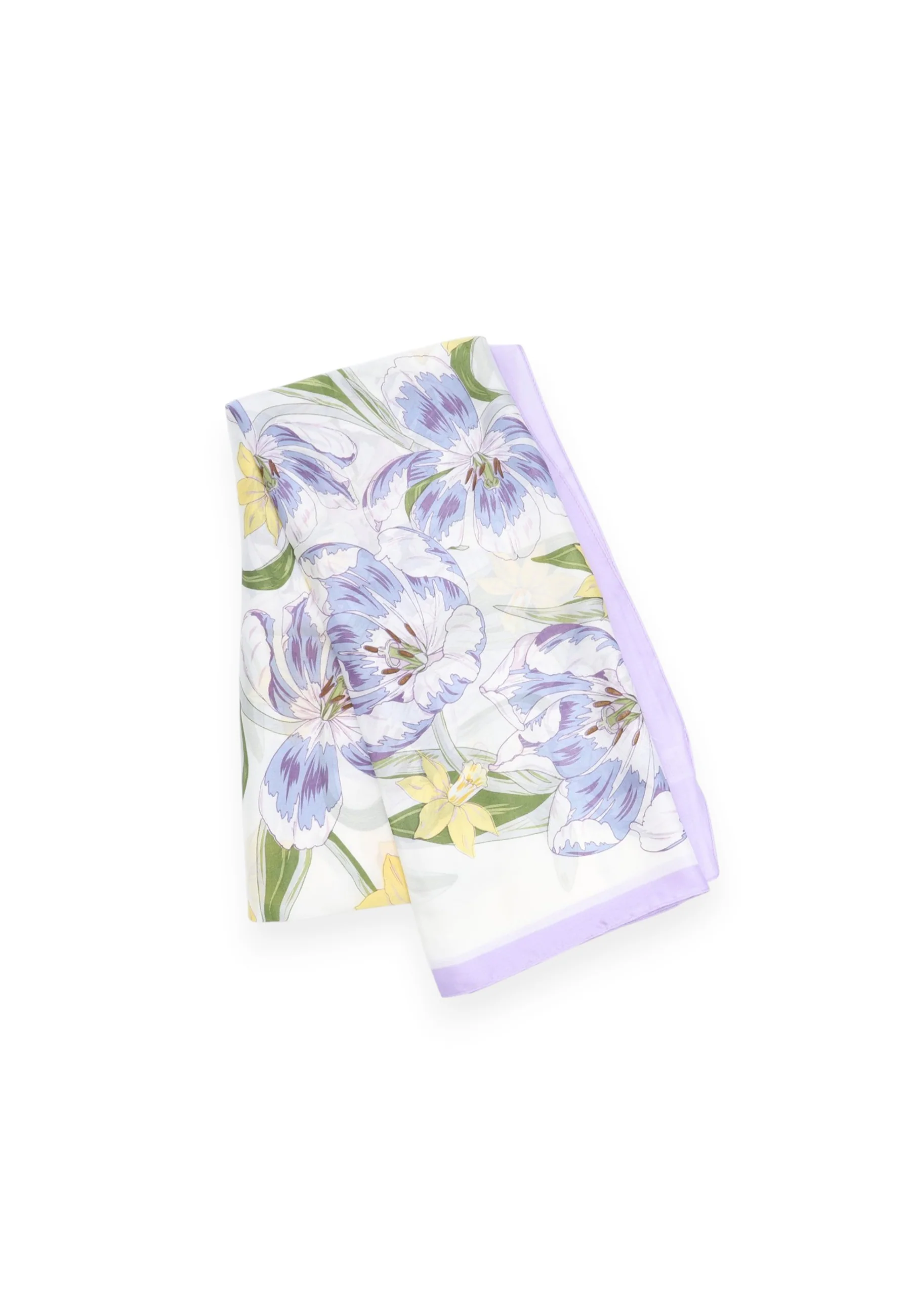 Foulard fantasia floreale leggero e raffinato SC14-1 - Image 9