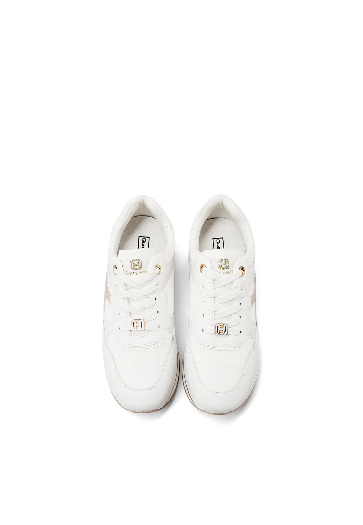 Sneakers donna con zeppa e dettagli grafici X34-25 - Image 46