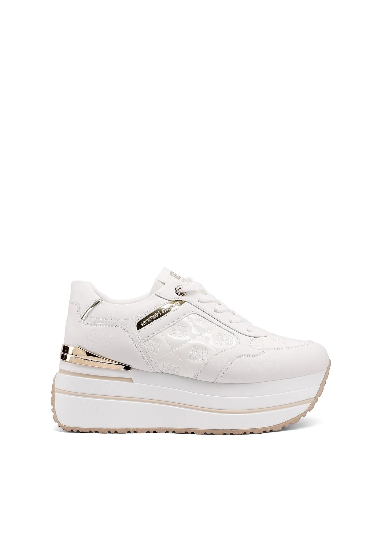 Sneakers platform con inserti decorativi X34-50 - Image 10