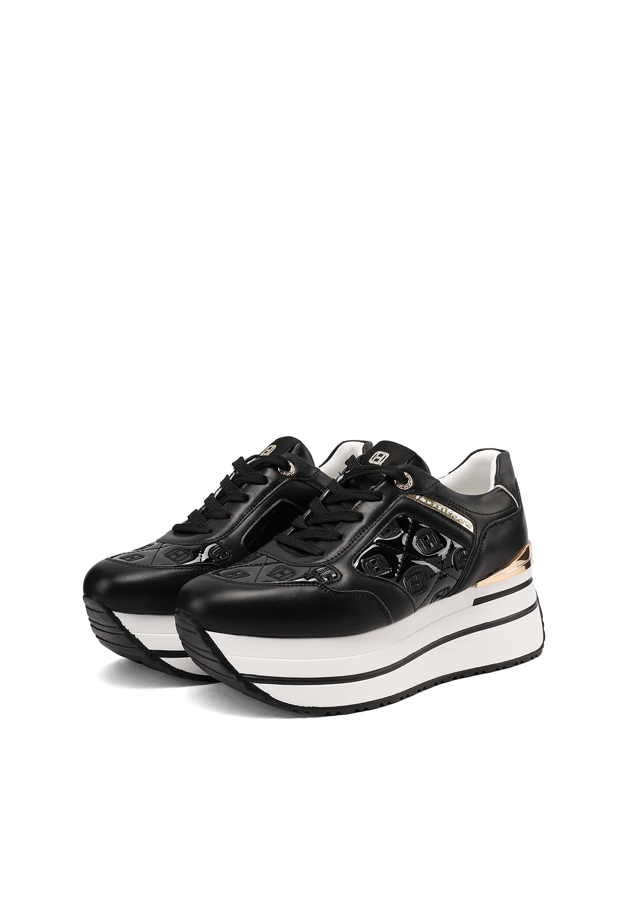 Sneakers platform con inserti decorativi X34-50 - Image 4