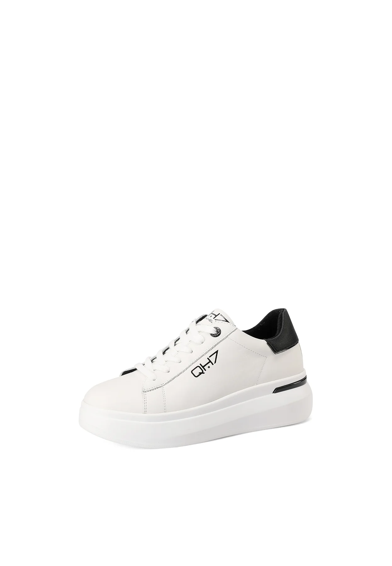 Sneakers in vera pelle con dettagli metallizzati QH8003 - Image 24