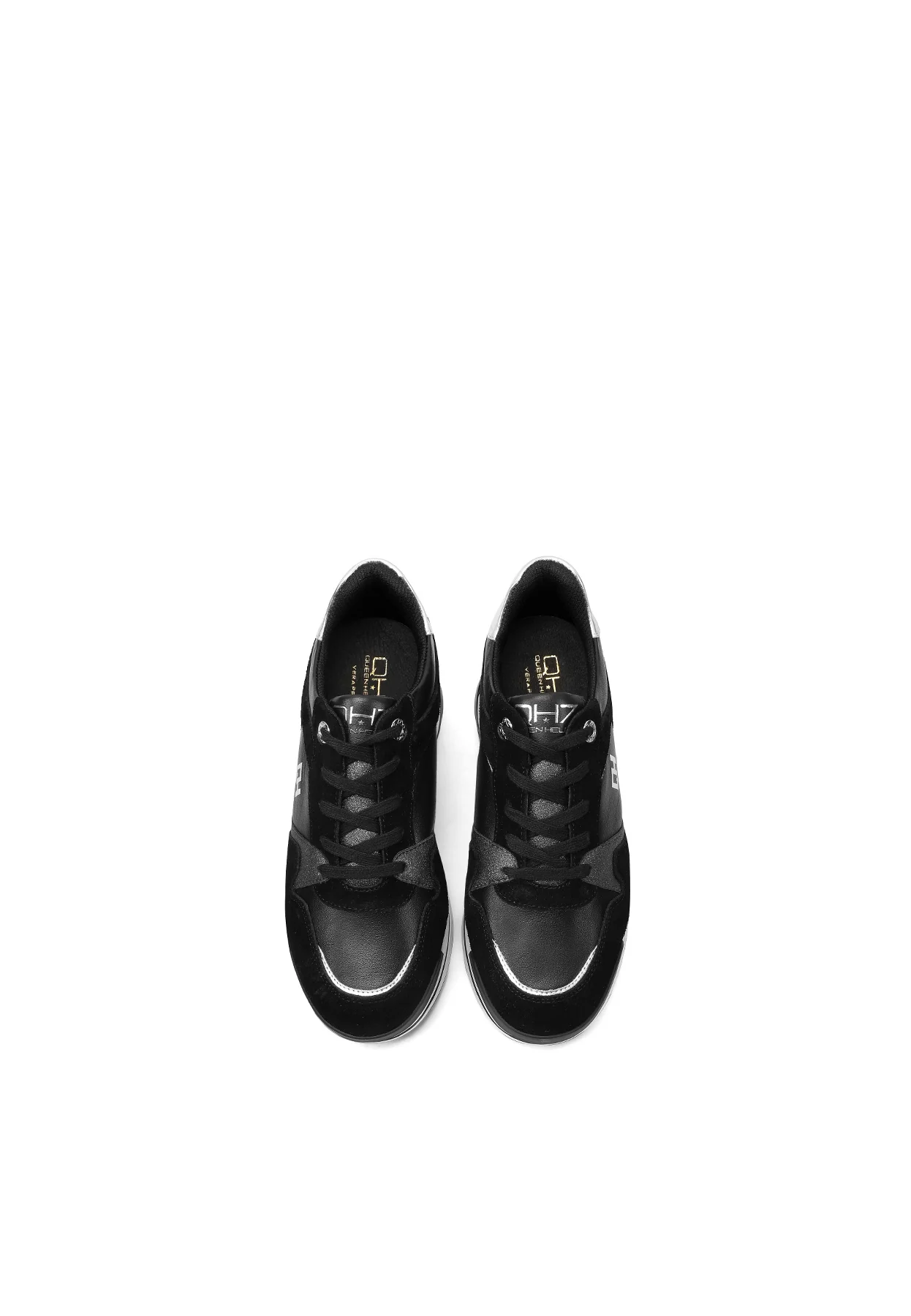 Sneakers da donna con glitter e platform QH8005 - Image 4