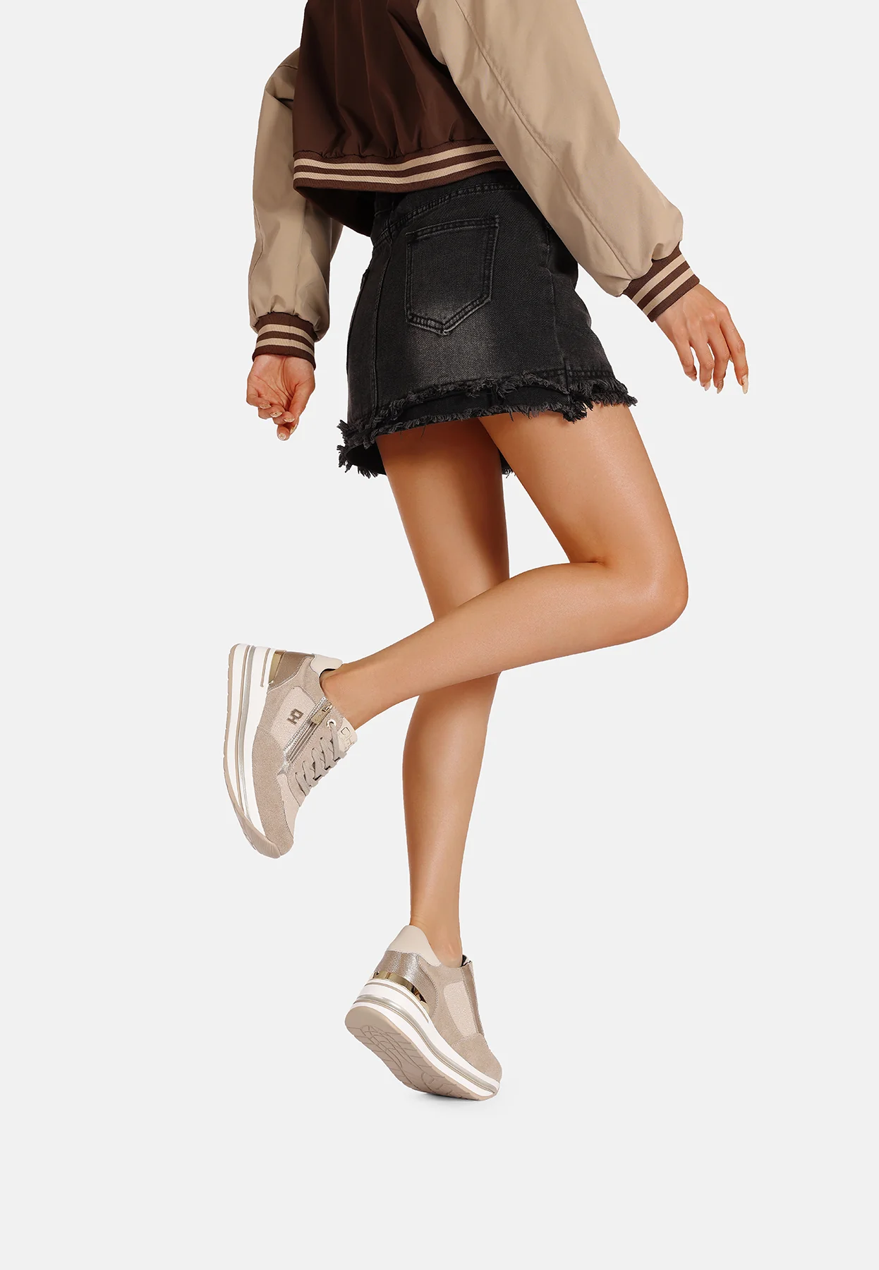 Sneakers da donna con platform QH8007 - Image 8