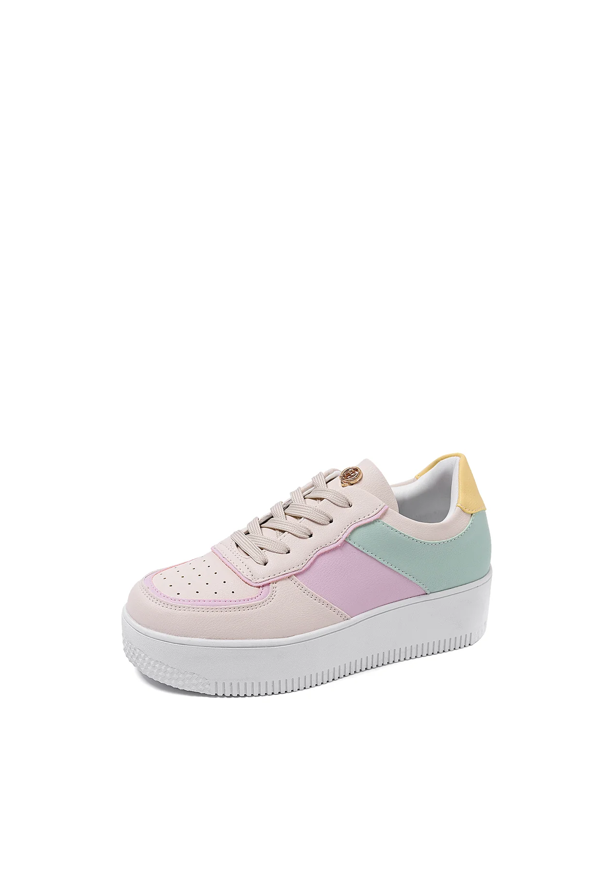 Sneakers stringate con dettagli colorati X29-18 - Image 5