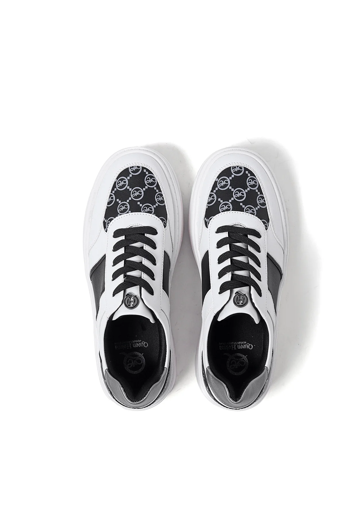 Sneakers da donna con platform e fantasia logo X29-6 - Image 3