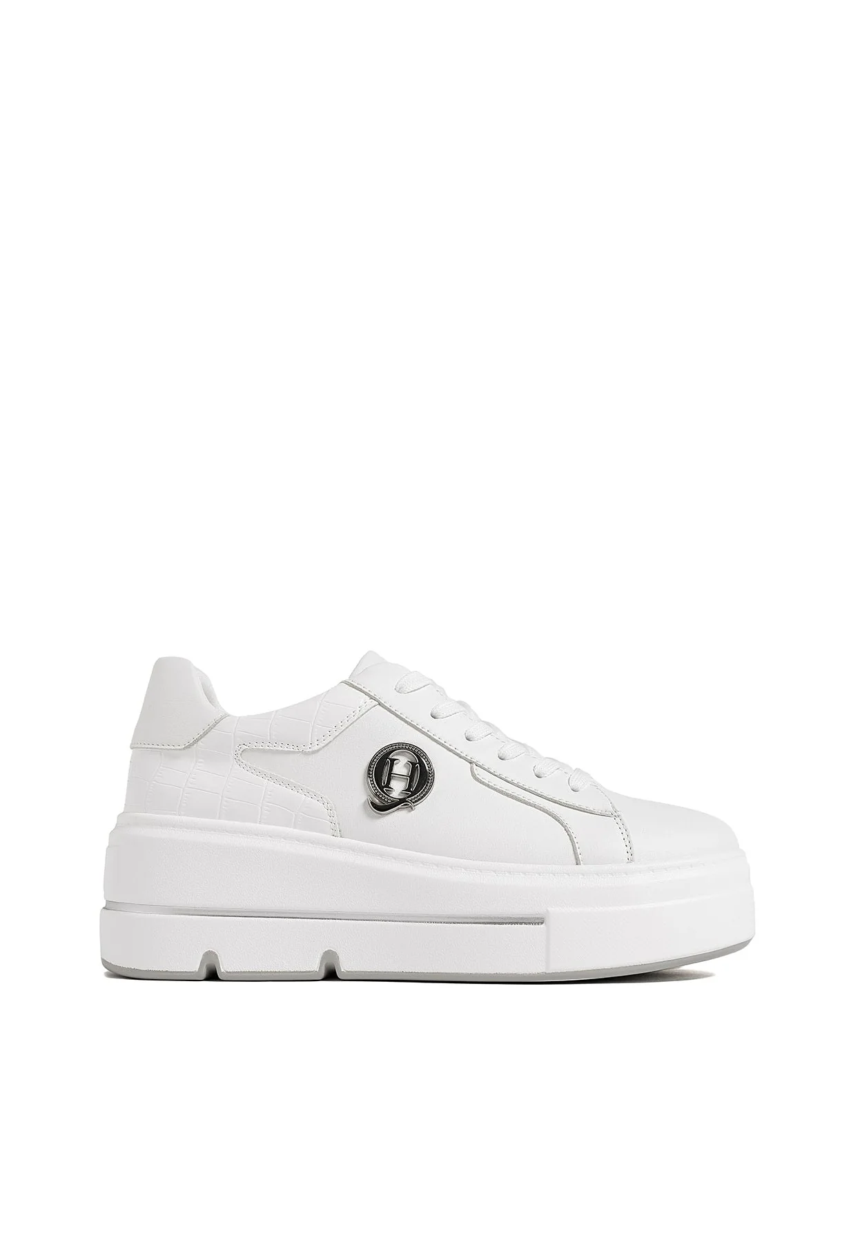 Sneakers con trama brandizzata e dettagli metallici X30-12 - Image 10