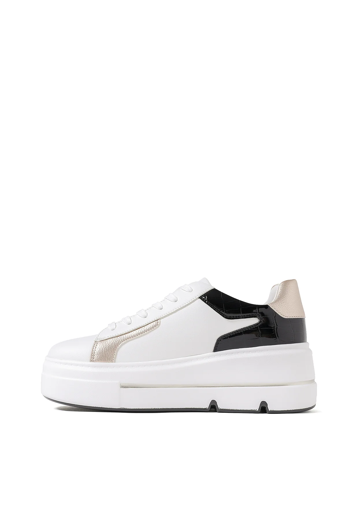 Sneakers con trama brandizzata e dettagli metallici X30-12 - Image 19