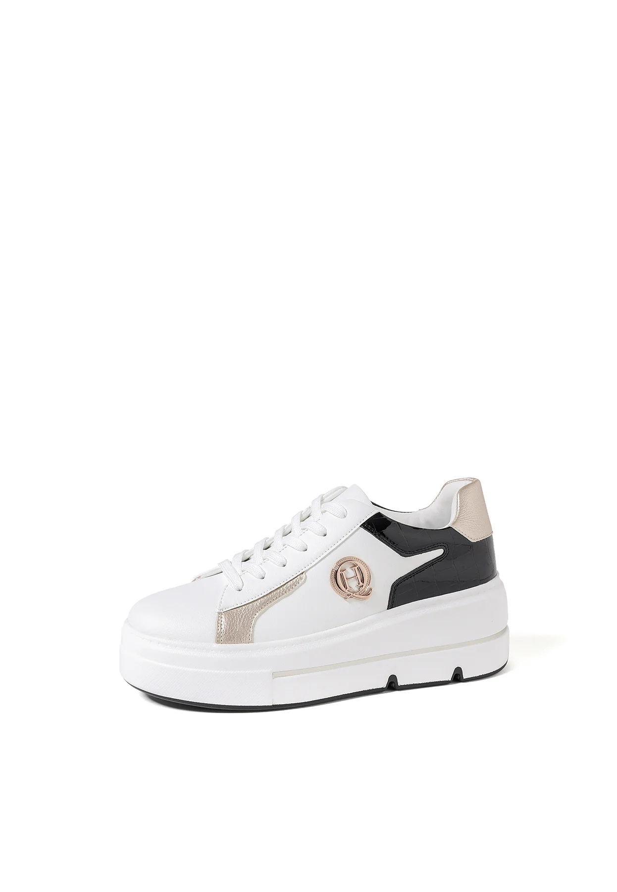 Sneakers con trama brandizzata e dettagli metallici X30-12 - Image 20