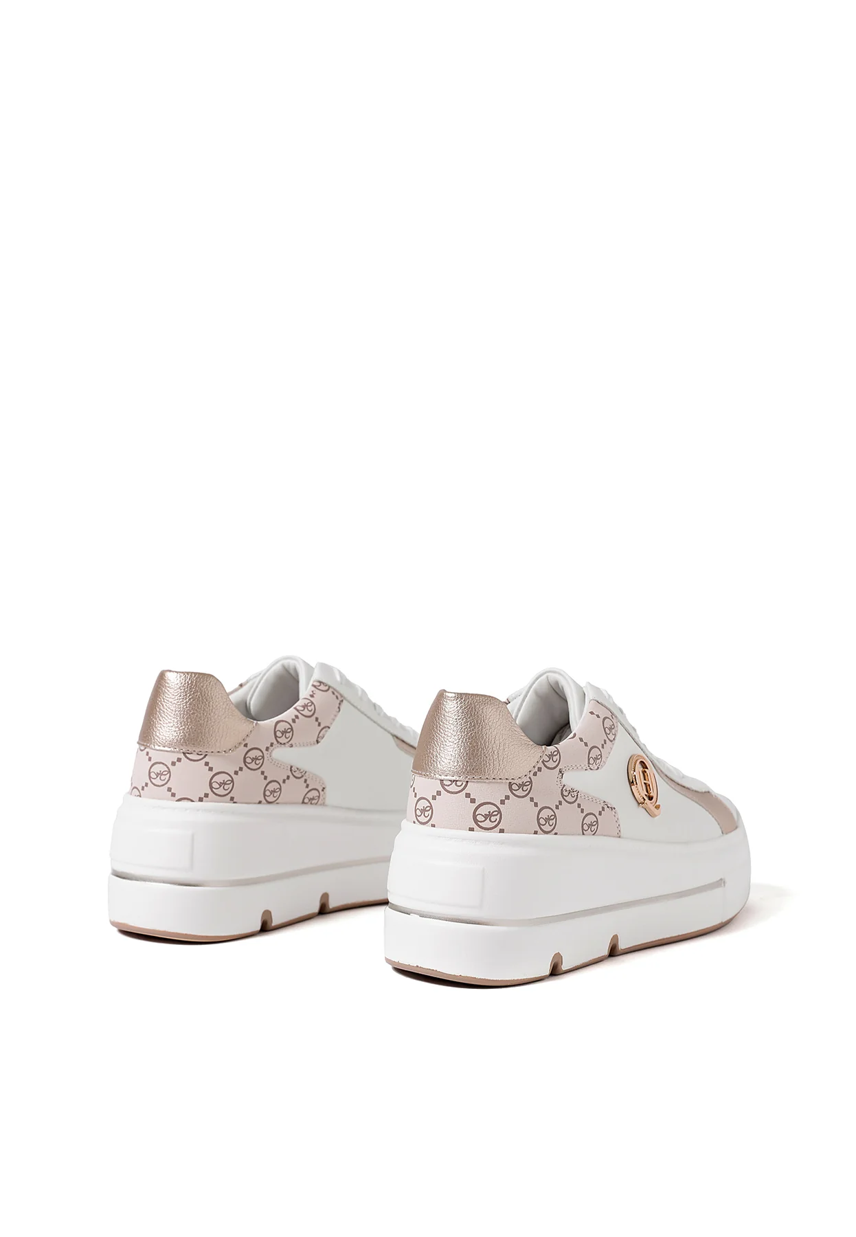 Sneakers con trama brandizzata e dettagli metallici X30-12 - Image 30