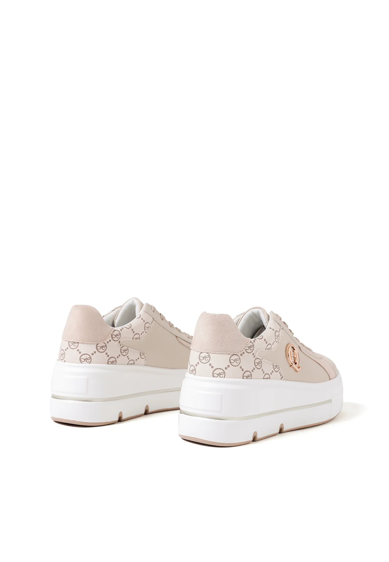 Sneakers con trama brandizzata e dettagli metallici X30-12 - Image 7